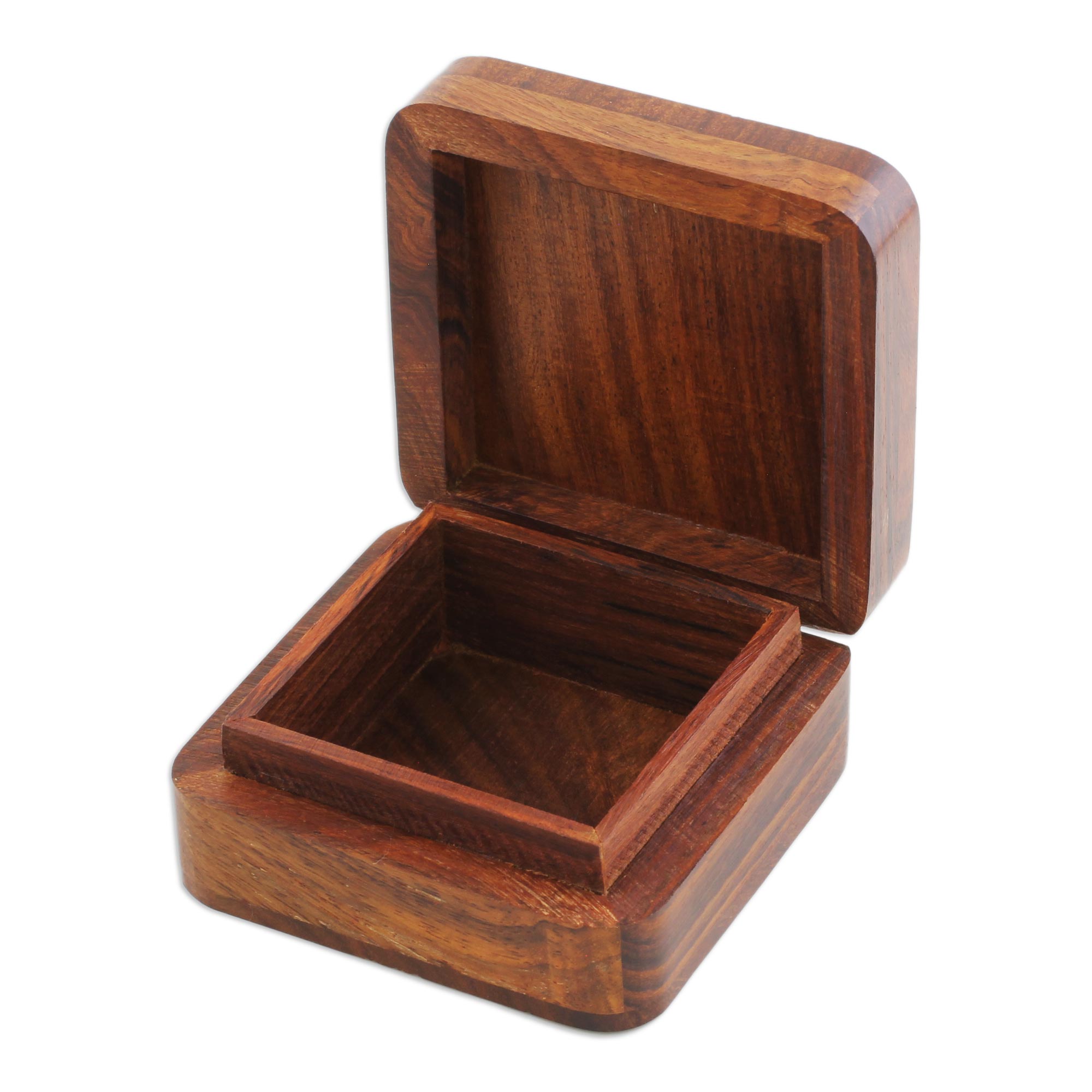 Premium Handcrafted Mango Wood Box with Surya Devta Carving