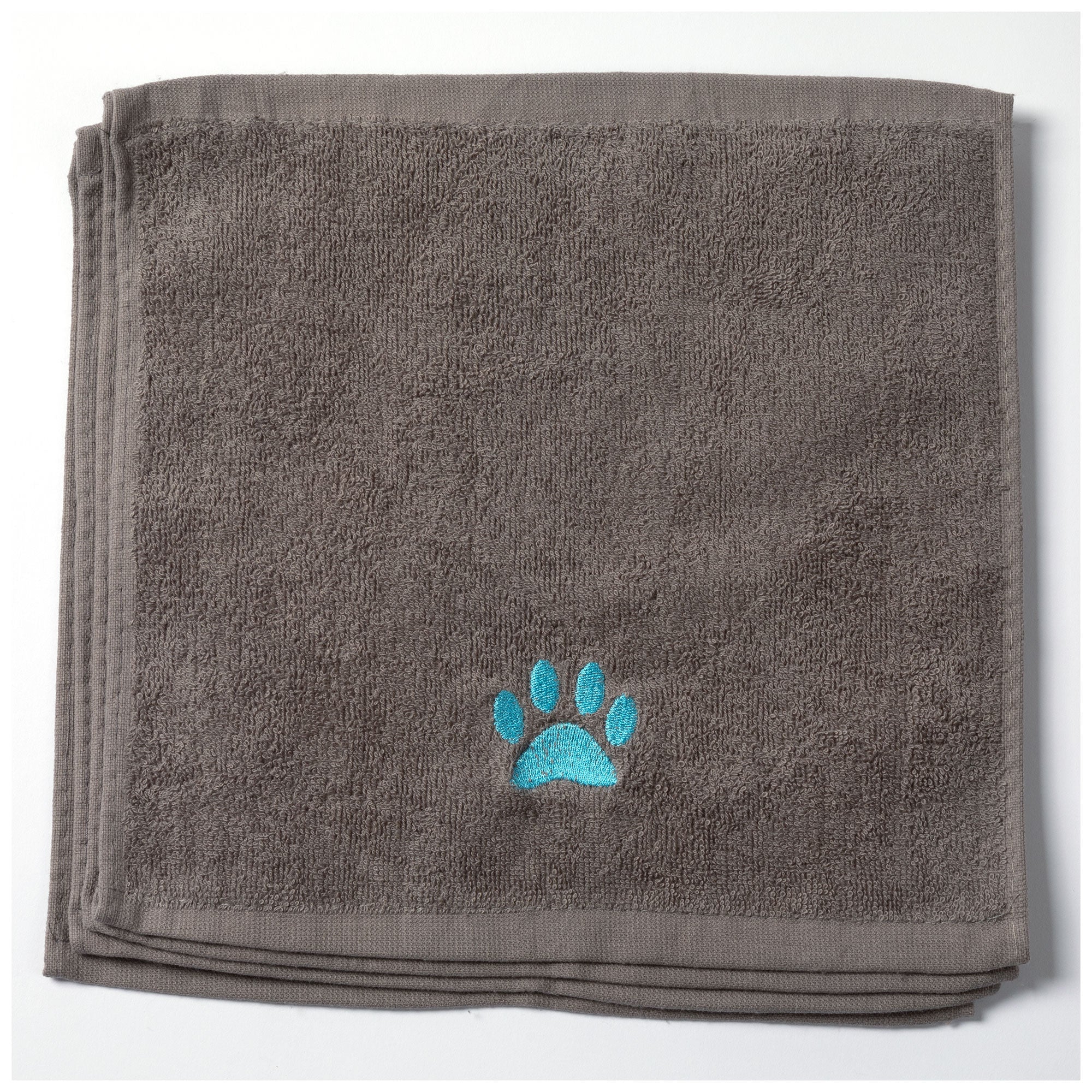 Premium Embroidered Paw Wash Cloth Set - Upgrade Your Bathroom Essentials