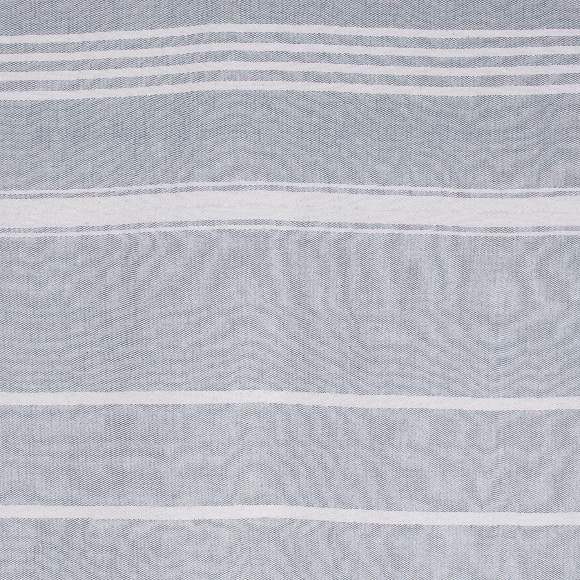 Premium Celadon Striped Cotton Beach Towel – Handwoven in Guatemala