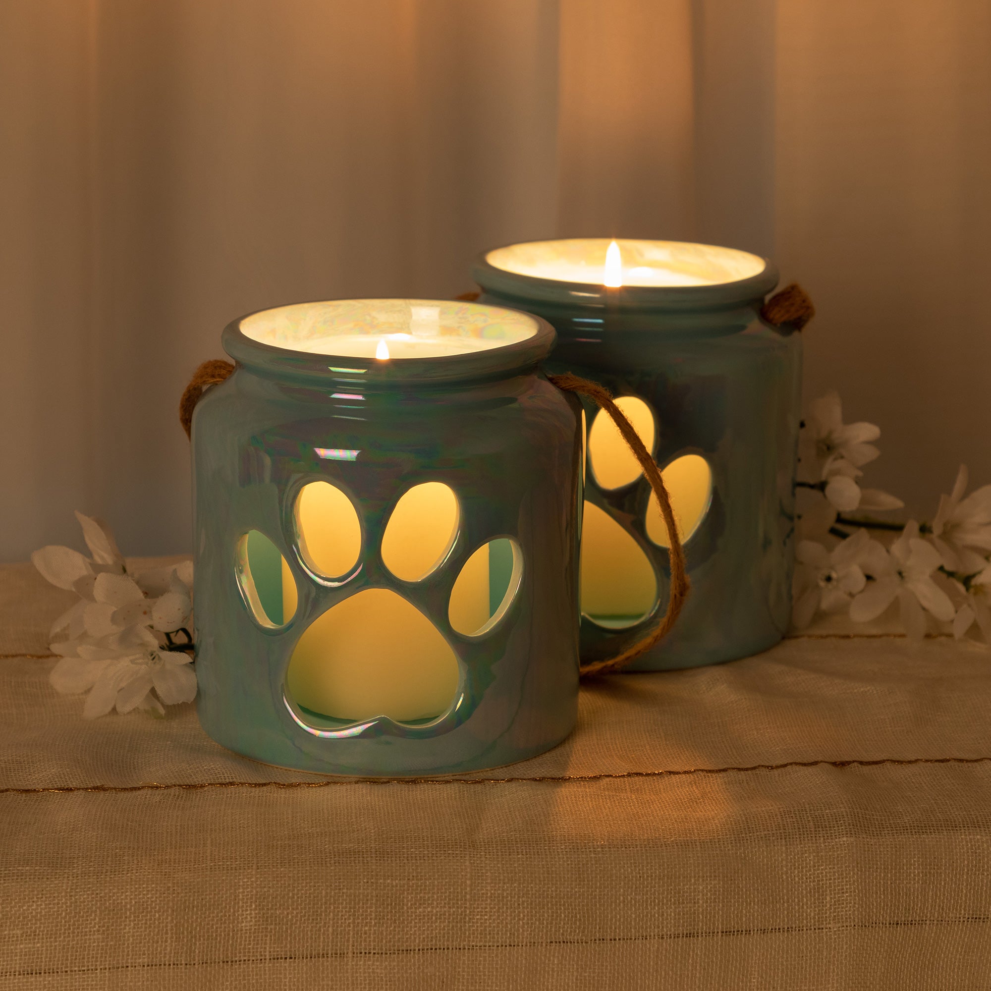 Premium Heart Paw Candle Holder Set - Ultimate Ambiance Upgrade