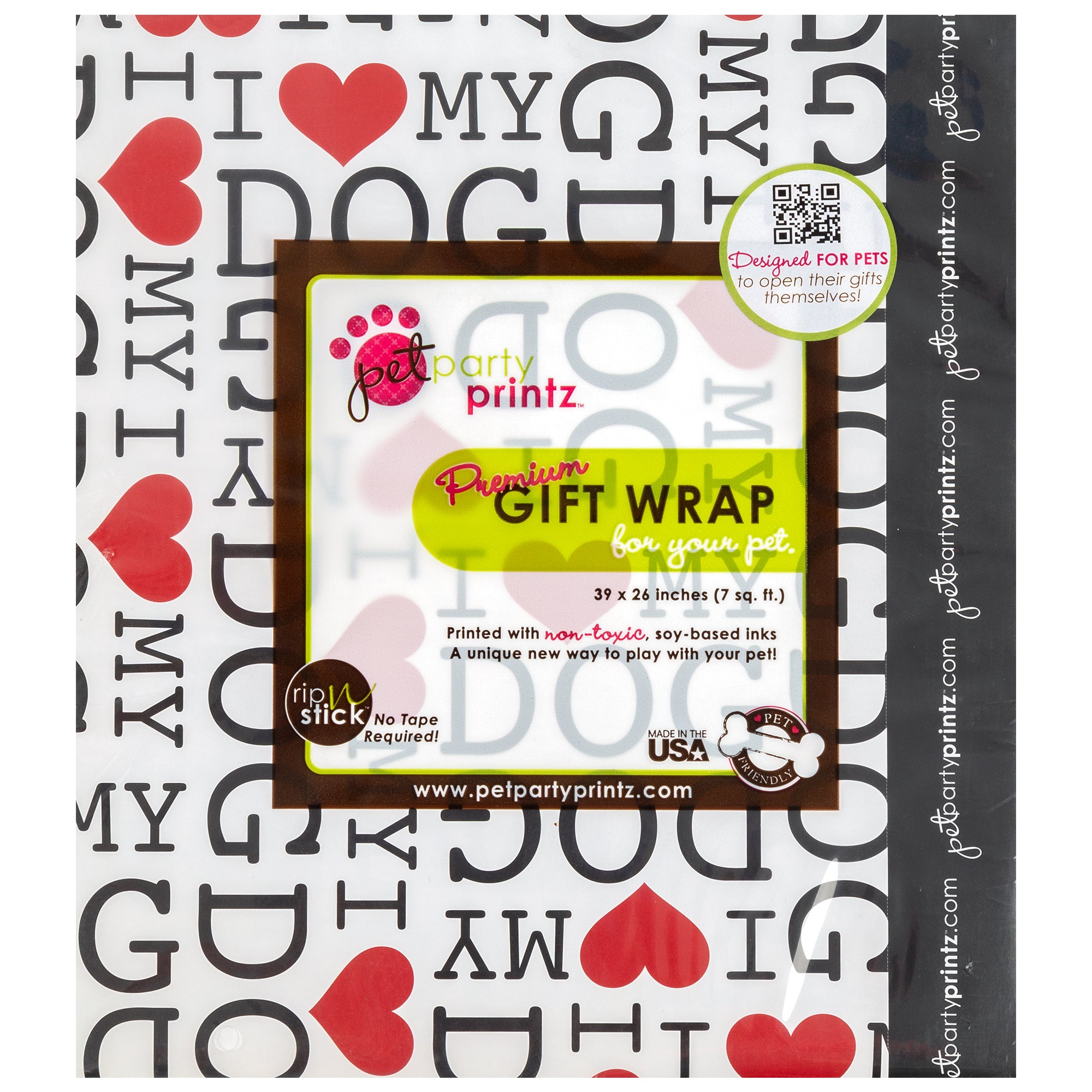 Premium Pet Party Printz™ - Ultimate Birthday Gift Wrap for Pets