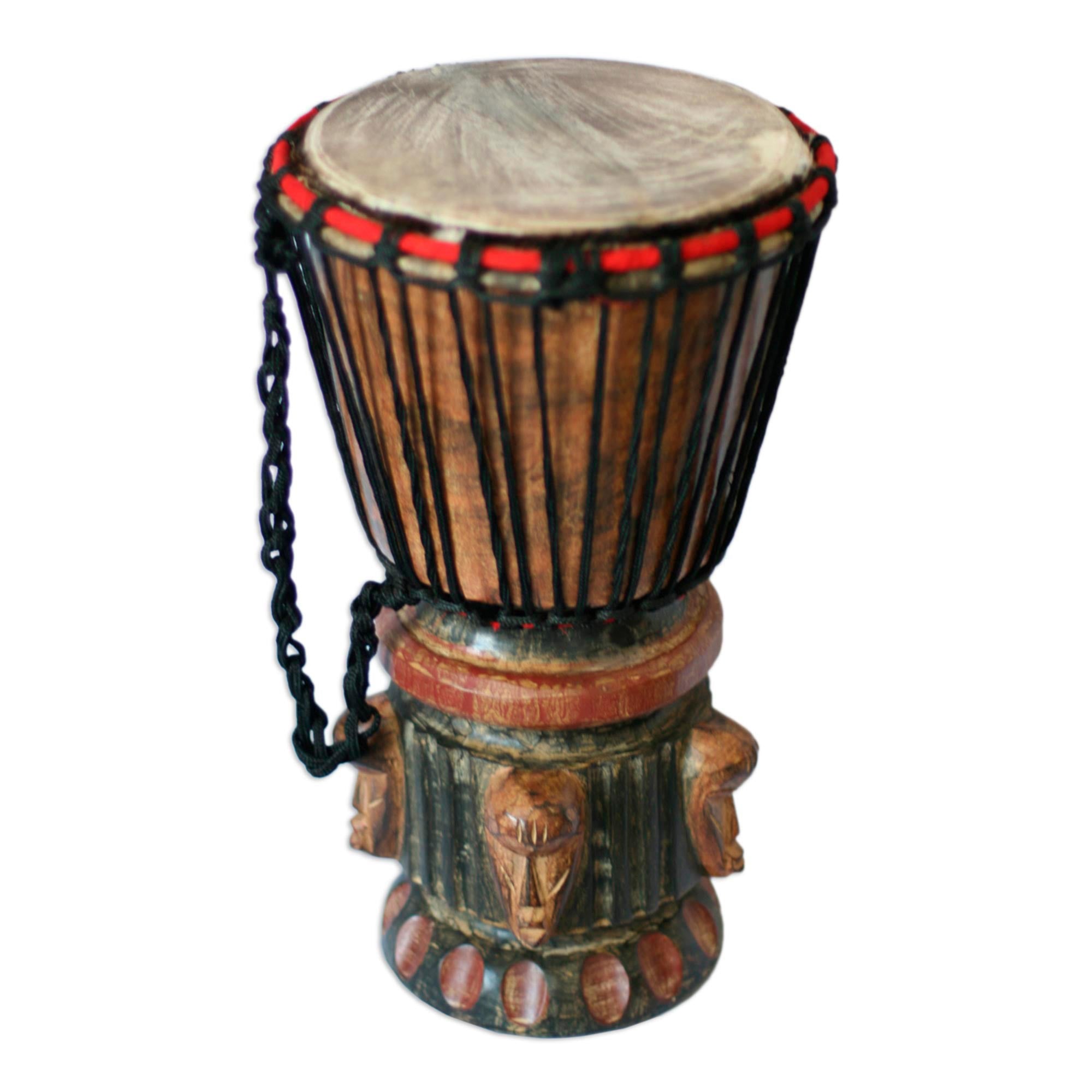 Premium Handcrafted Tikoro Nkoagyina Djembe Drum