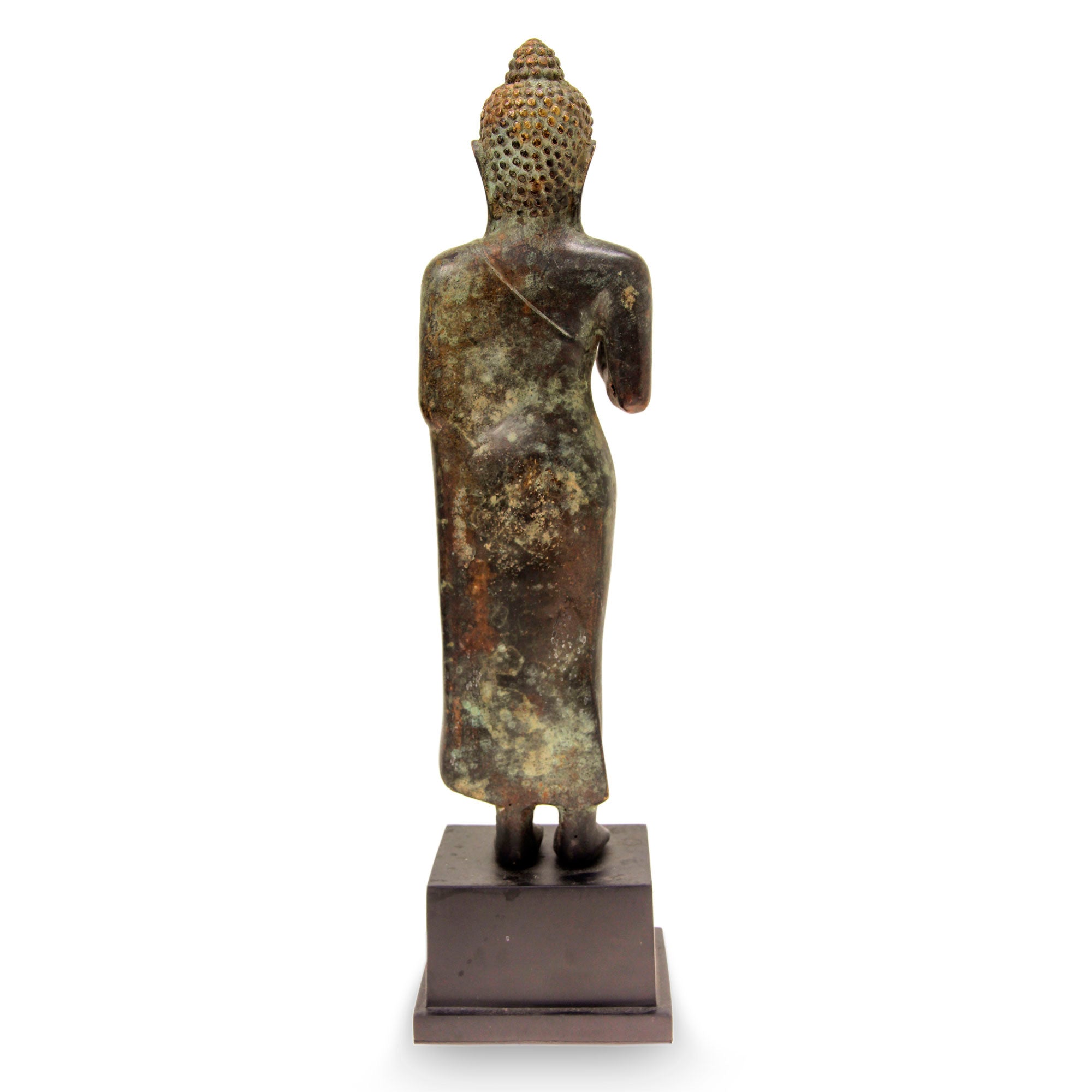 Premium Abhaya Mudra Buddha Sculpture - Handcrafted Bronze Art