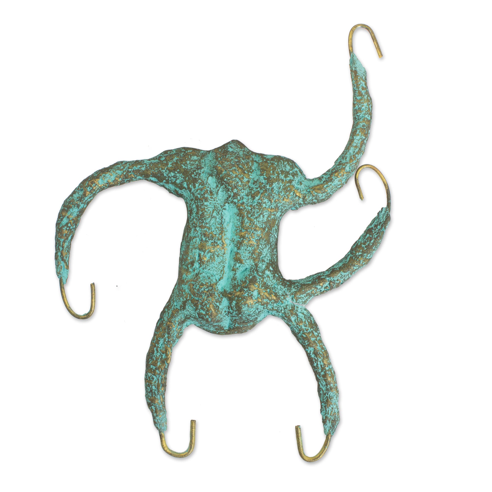 Premium Handcrafted Monkey Wall Sculpture - Eco-Friendly Recycled Art