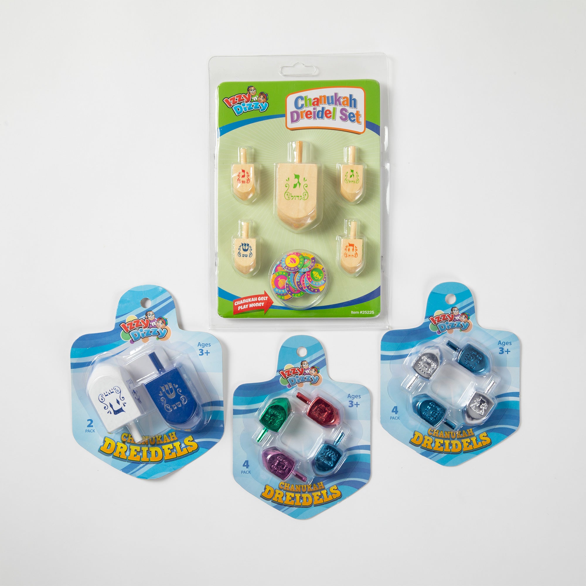 Premium Hanukkah Dreidel Set - Ultimate Family Fun