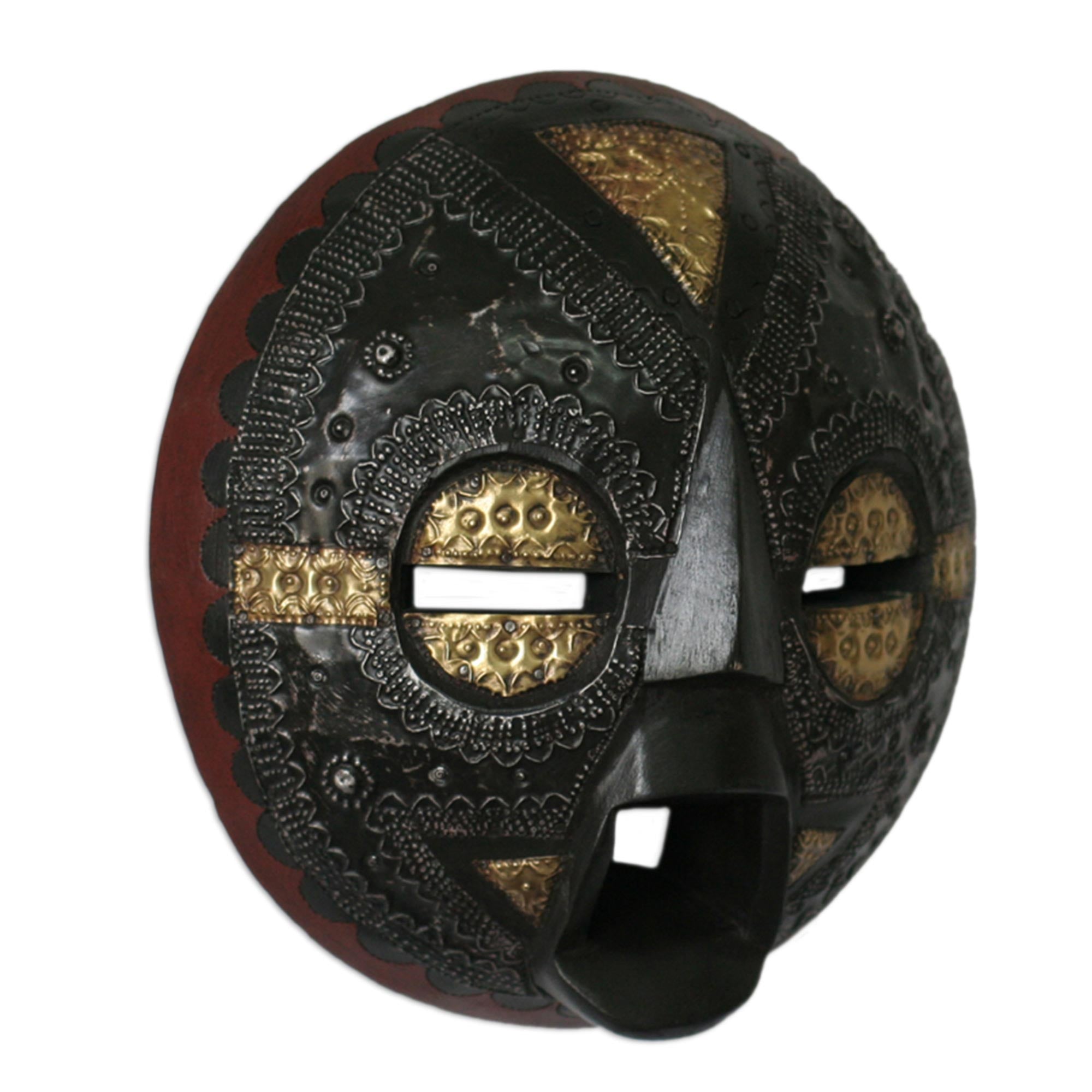 Premium Handcrafted Wood Wall Mask - Beautiful Soul