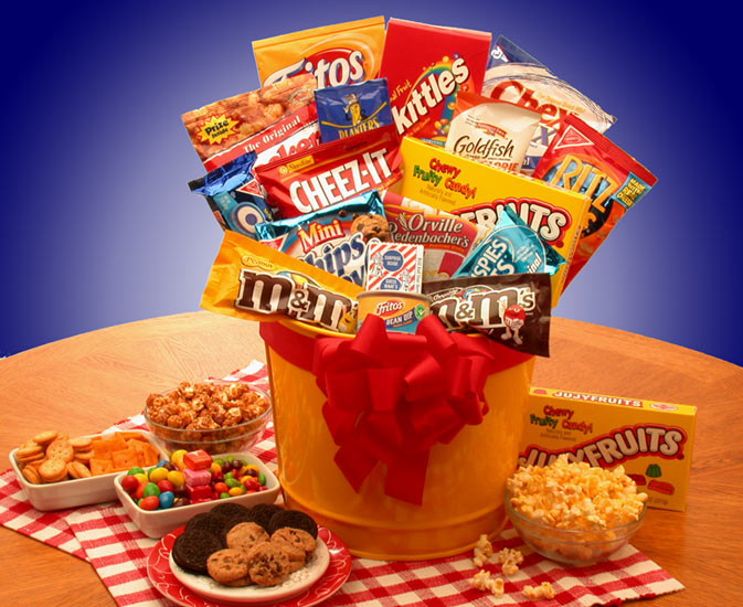 Ultimate Junk Food Lover's Gift Pail