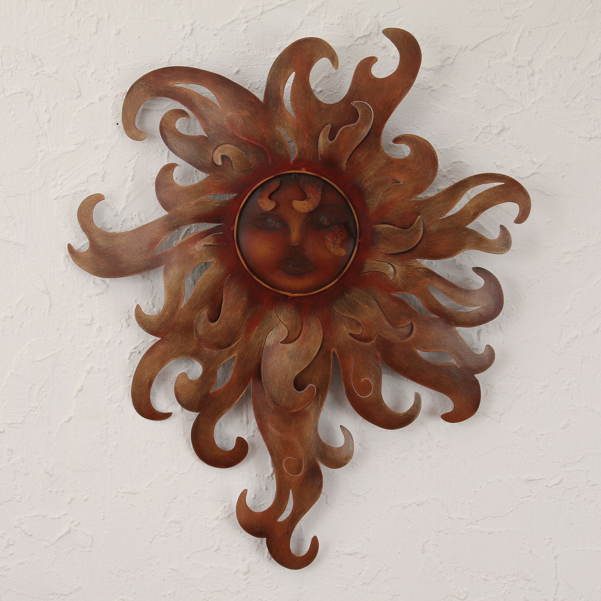 Premium Lady of the Sun Steel Wall Art Sculpture