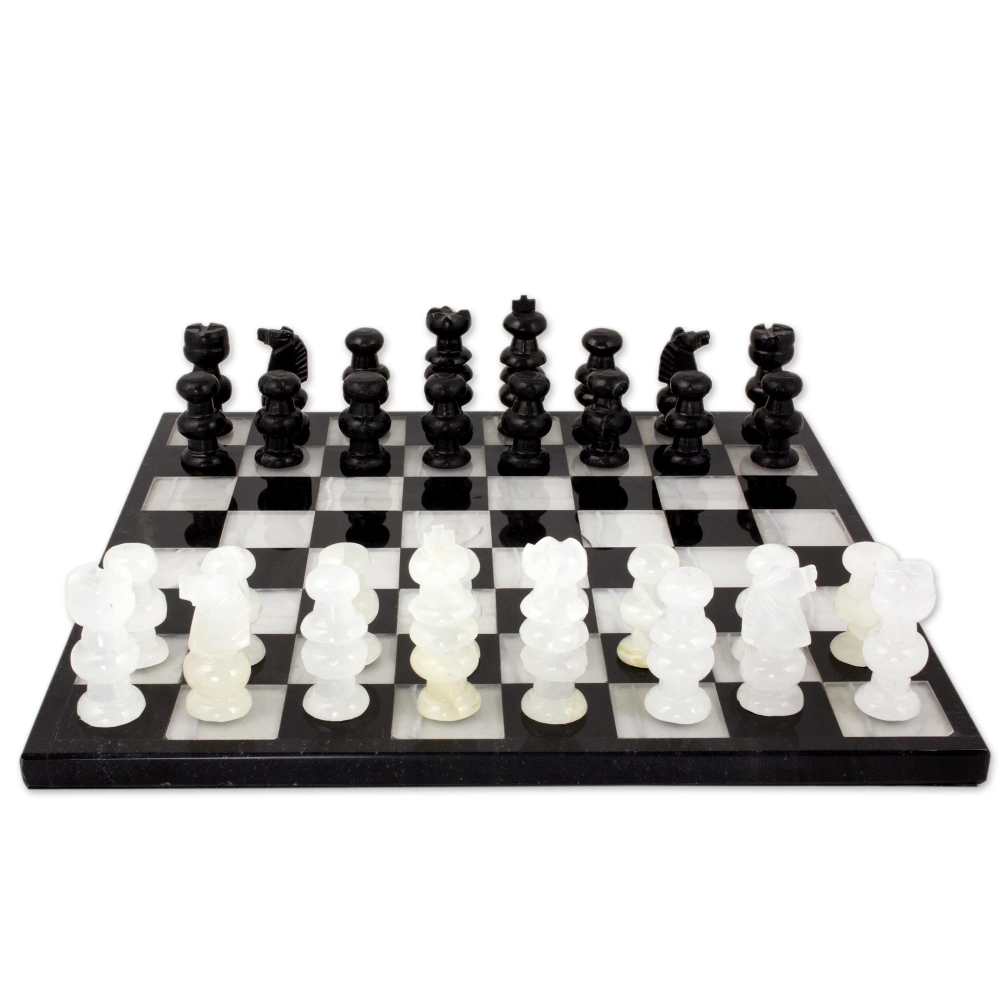 Premium Onyx & Marble Chess Set - Ultimate Classic Edition