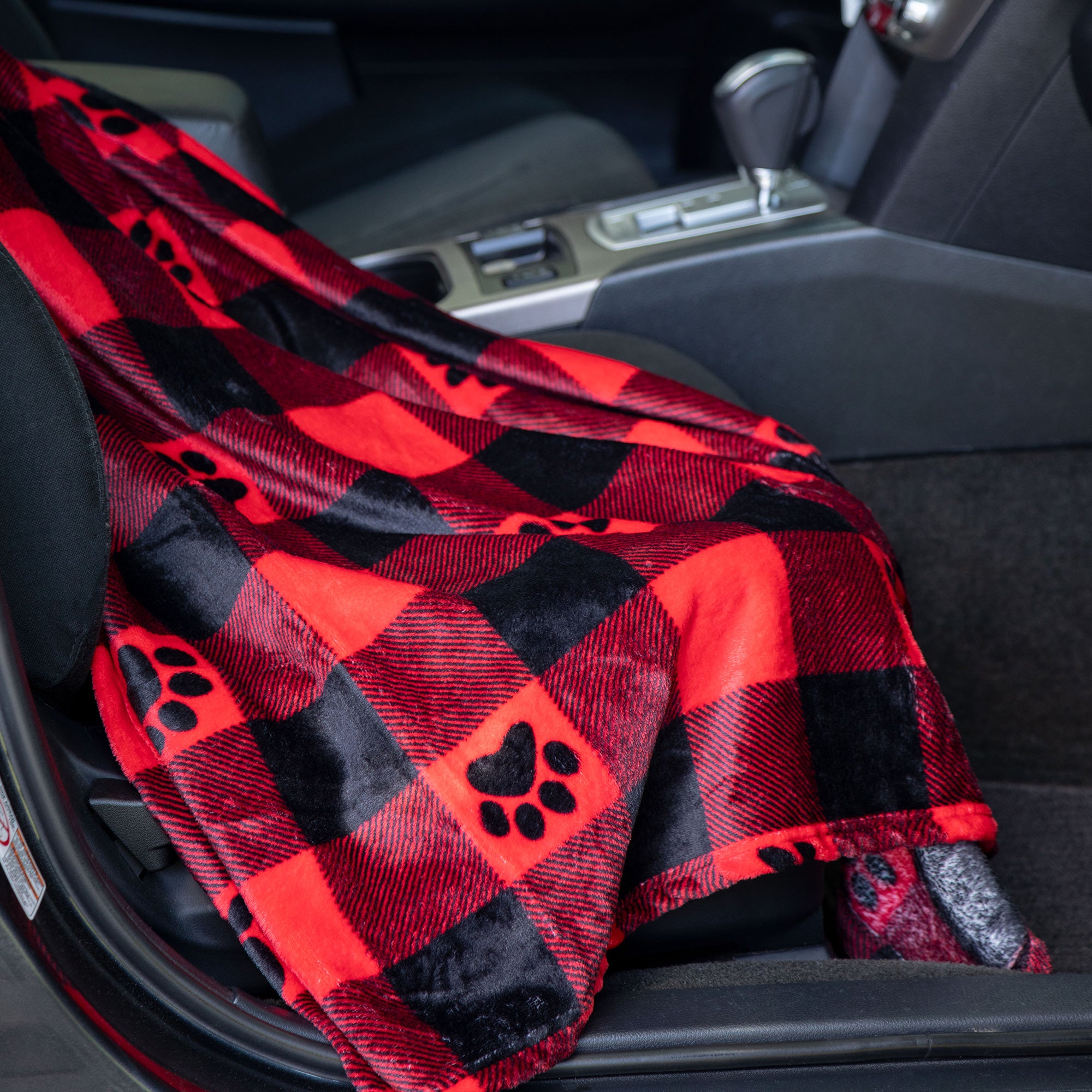 Ultimate Cozy Paw Print Travel Blanket - Premium Softness for Every Adventure