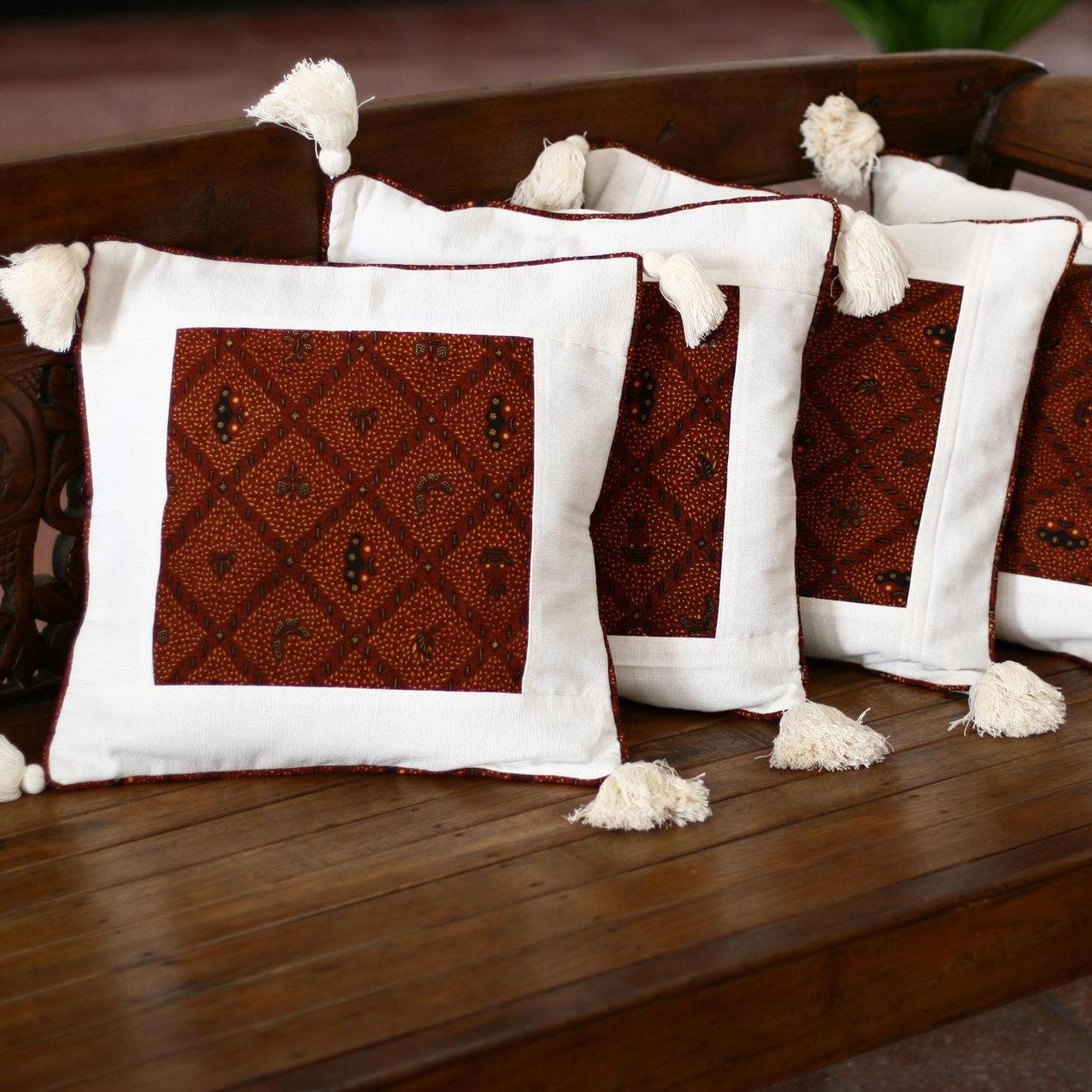 Premium Butterfly Cotton Cushion Covers (Set of 4) - Ultimate Home Upgrade