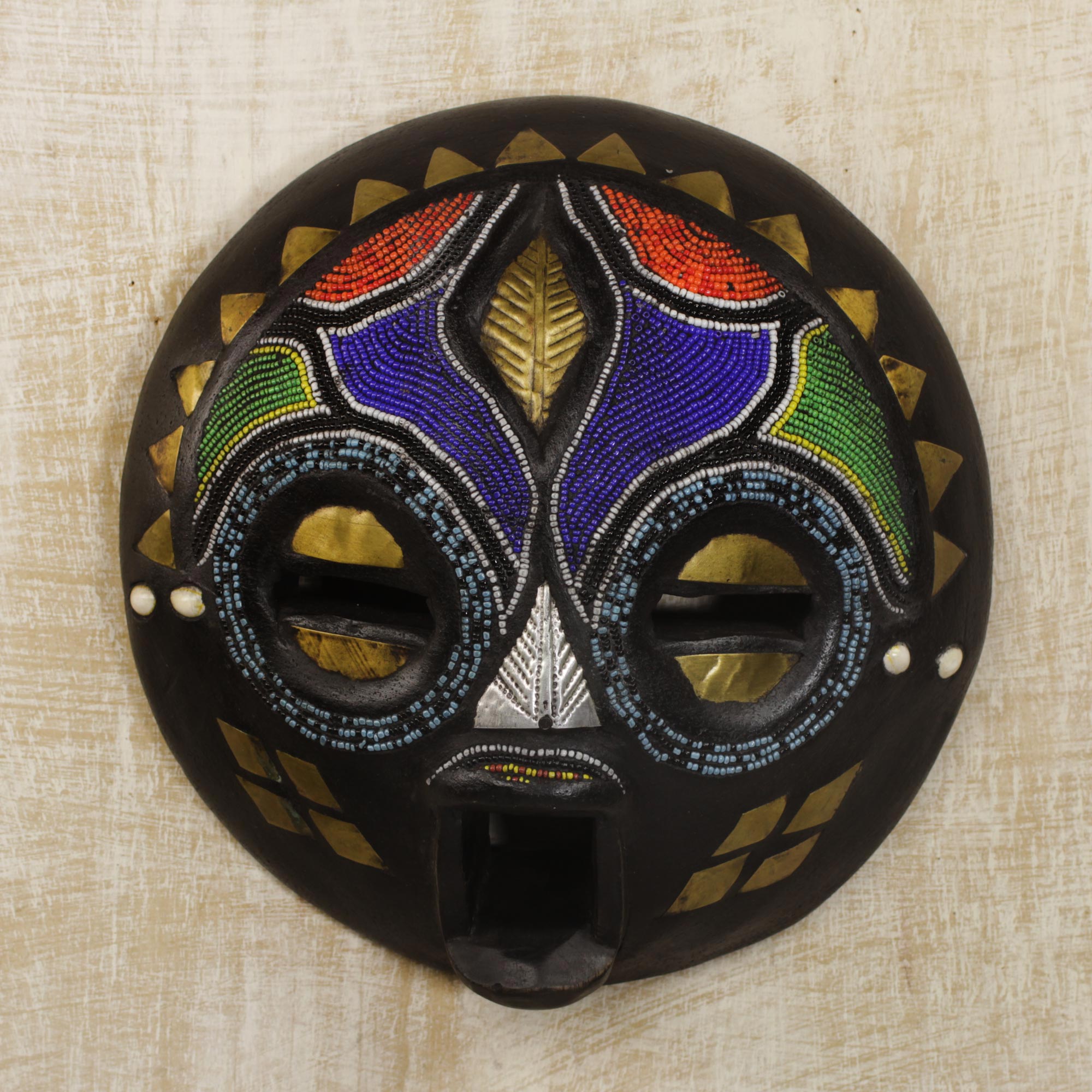 Premium Handcrafted Bride Wood Mask - Ultimate Cultural Art Piece