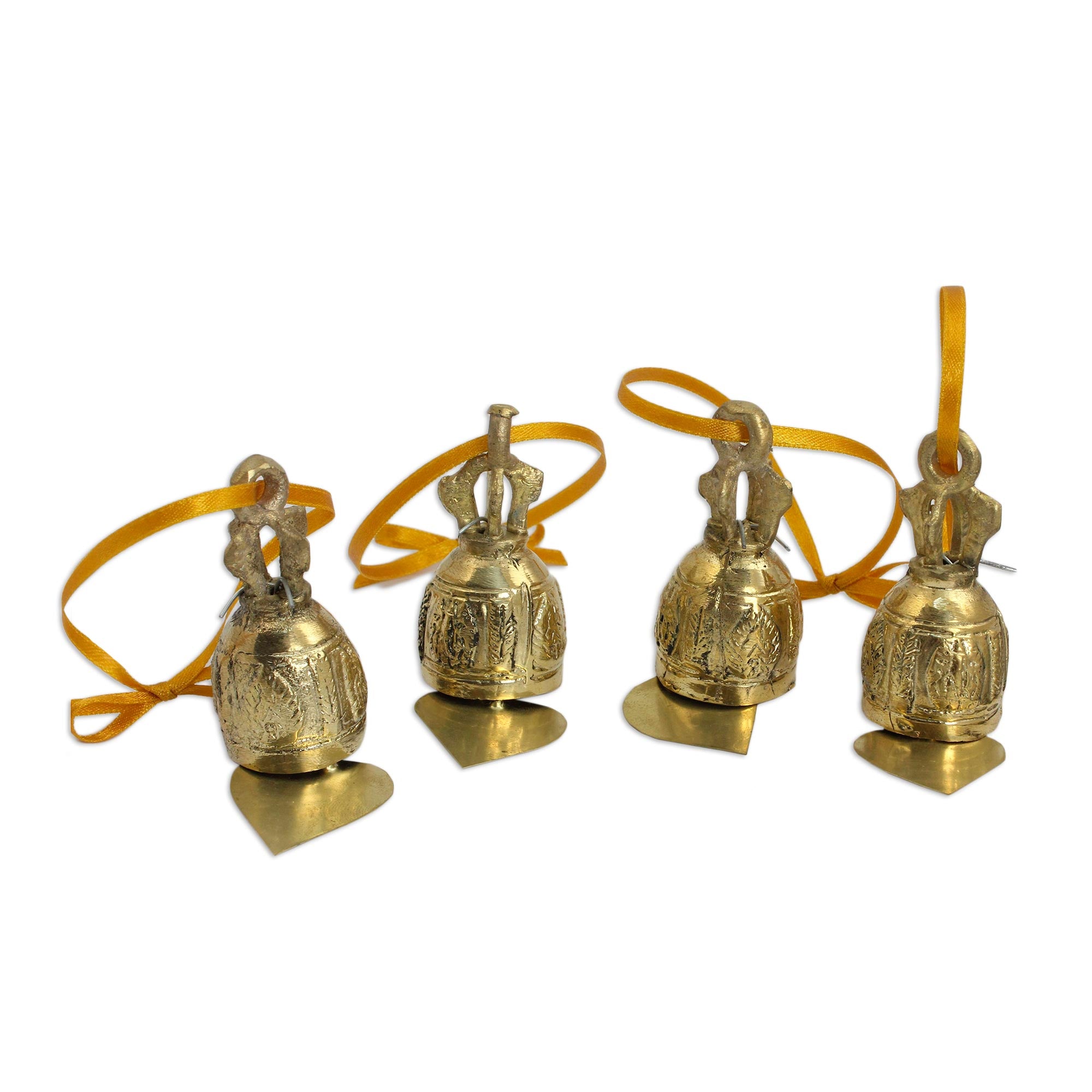 Premium Handcrafted Buddhist Brass Bell Ornaments