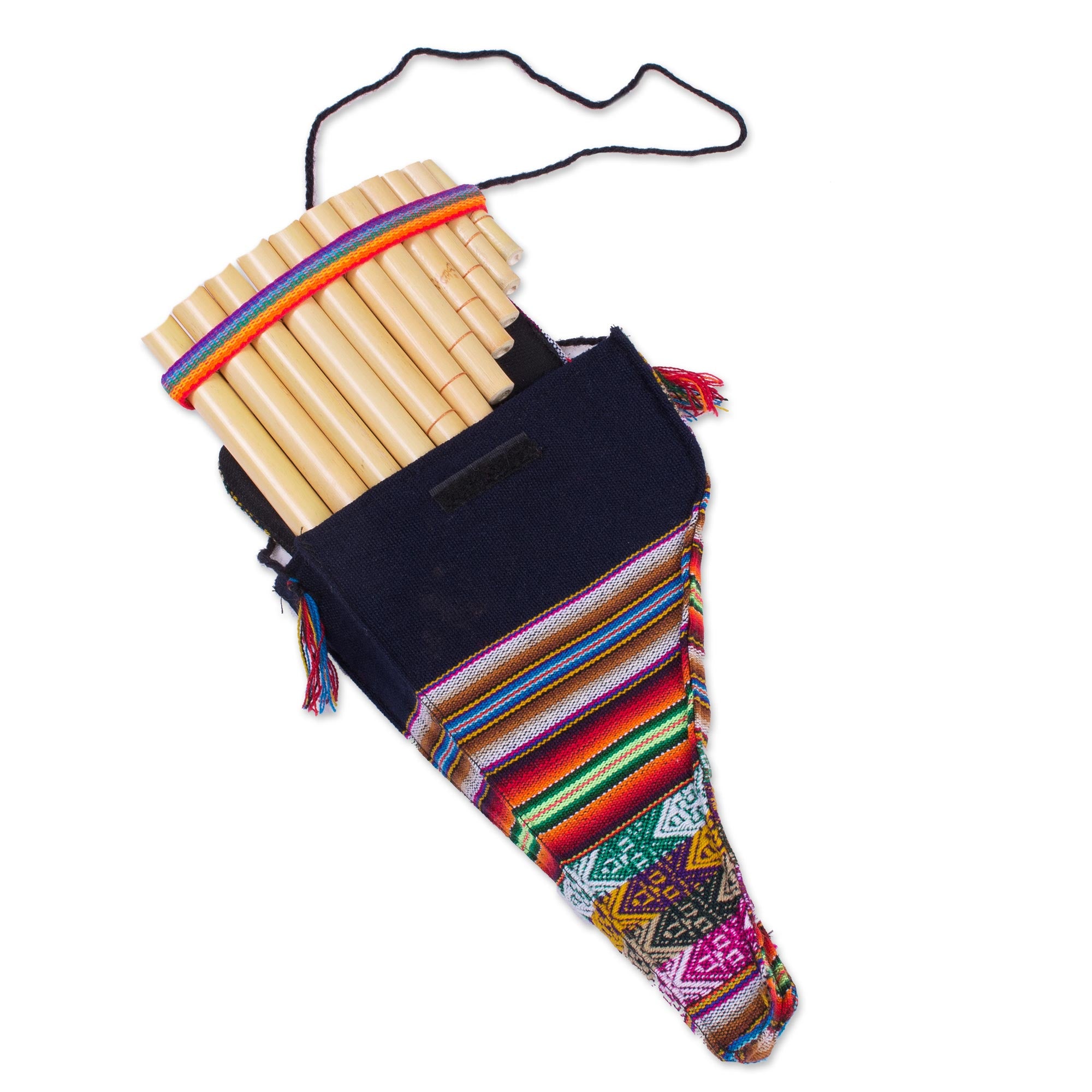 Premium Andean Panpipe - Handcrafted Woodwind Instrument
