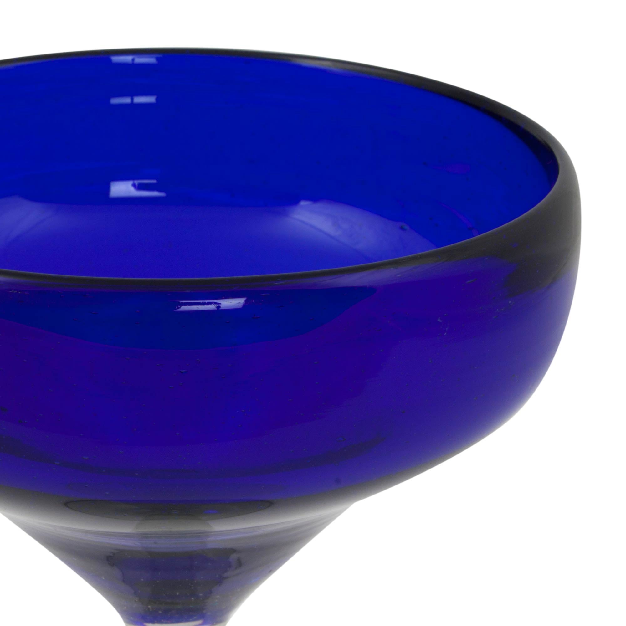 Premium Handblown Eco-Friendly Recycled Glass Margarita Set - Set of 6