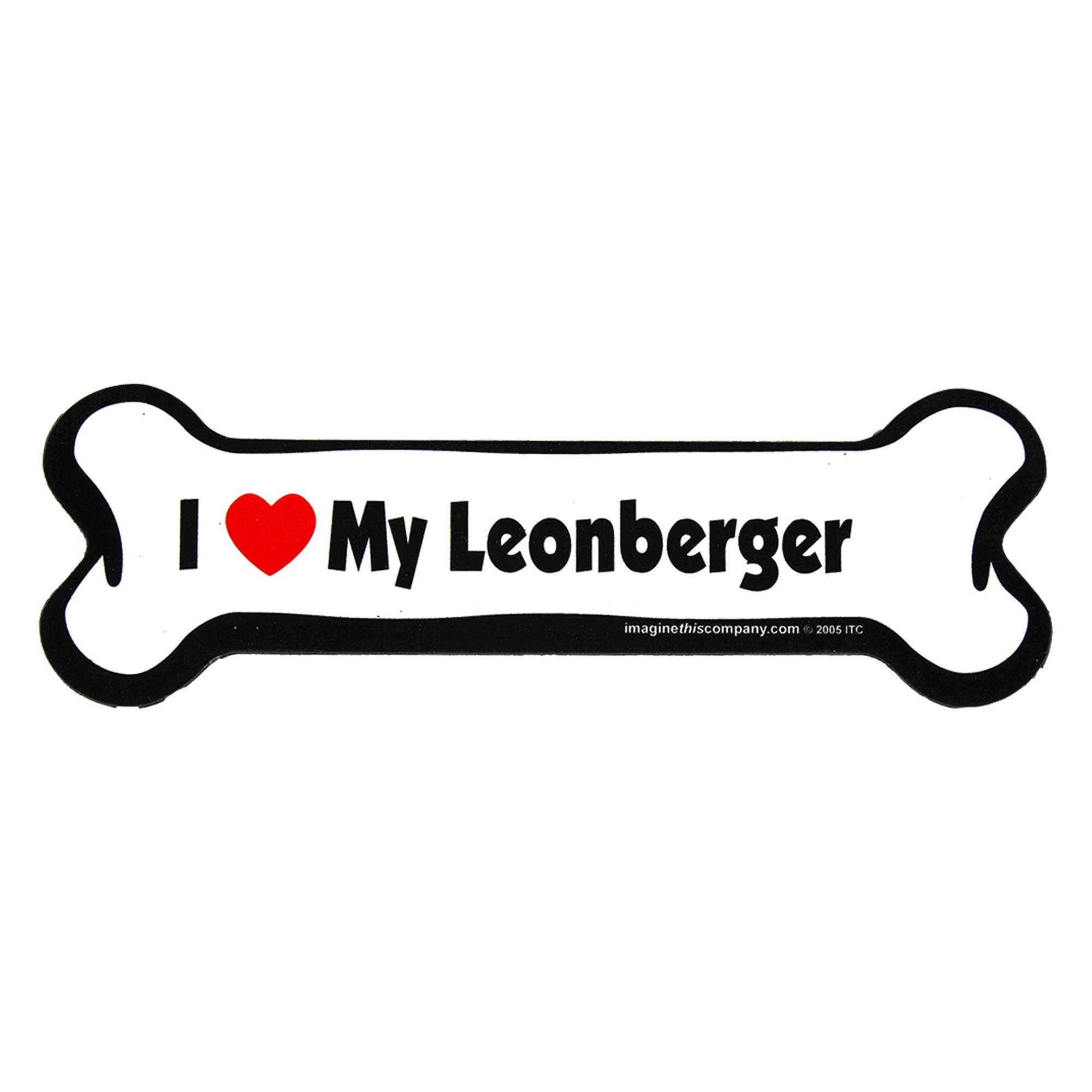 Ultimate I Love My Dog Car Magnet: Breeds L - Z | Premium Vinyl Design