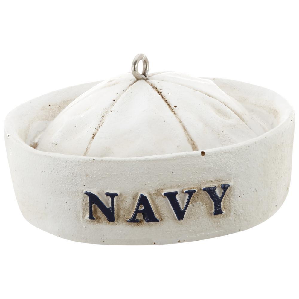 Premium Military Hat Ornament - Honoring Heroes