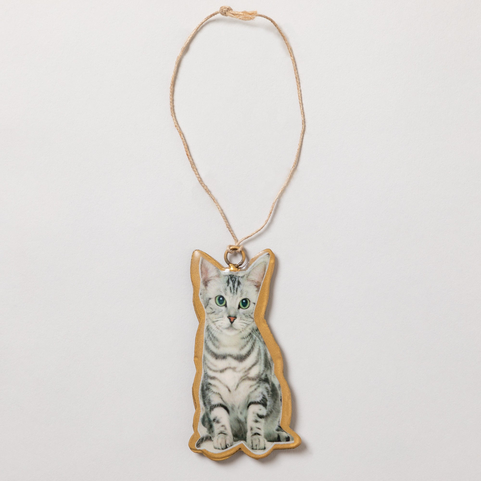 Premium Cat Lover's Metal Ornament - Ultimate Holiday Decoration