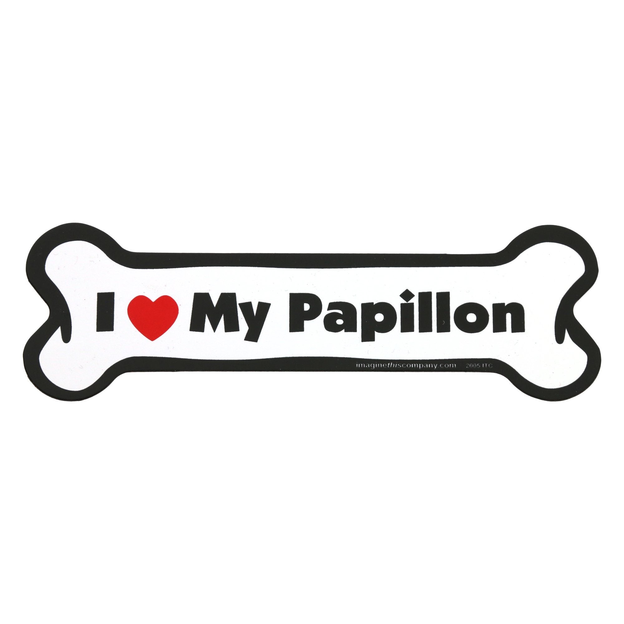 Ultimate I Love My Dog Car Magnet: Breeds L - Z | Premium Vinyl Design