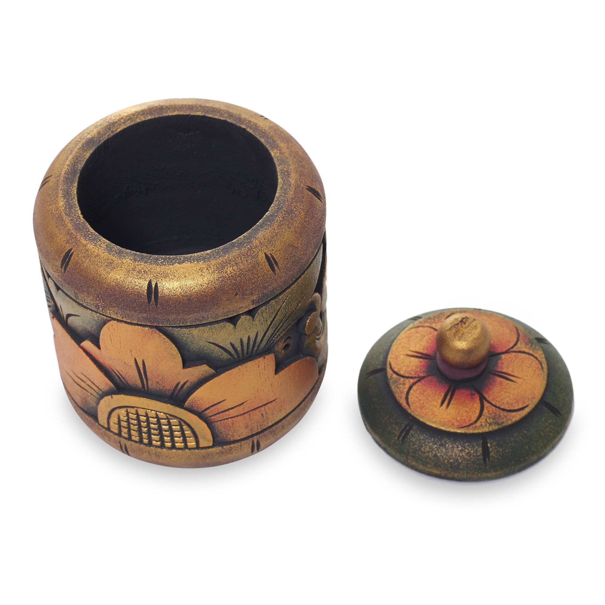 Premium Handcrafted Mahogany Garden Treasure Box