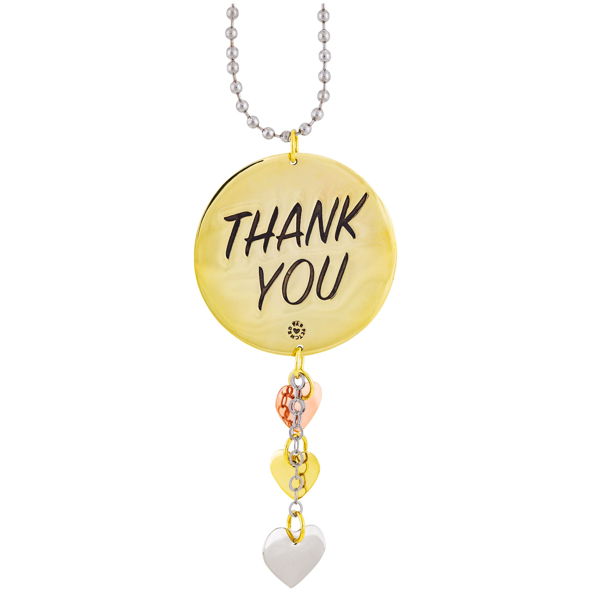 Premium Firefighter Mixed Metals Car Charm - Handcrafted Tribute