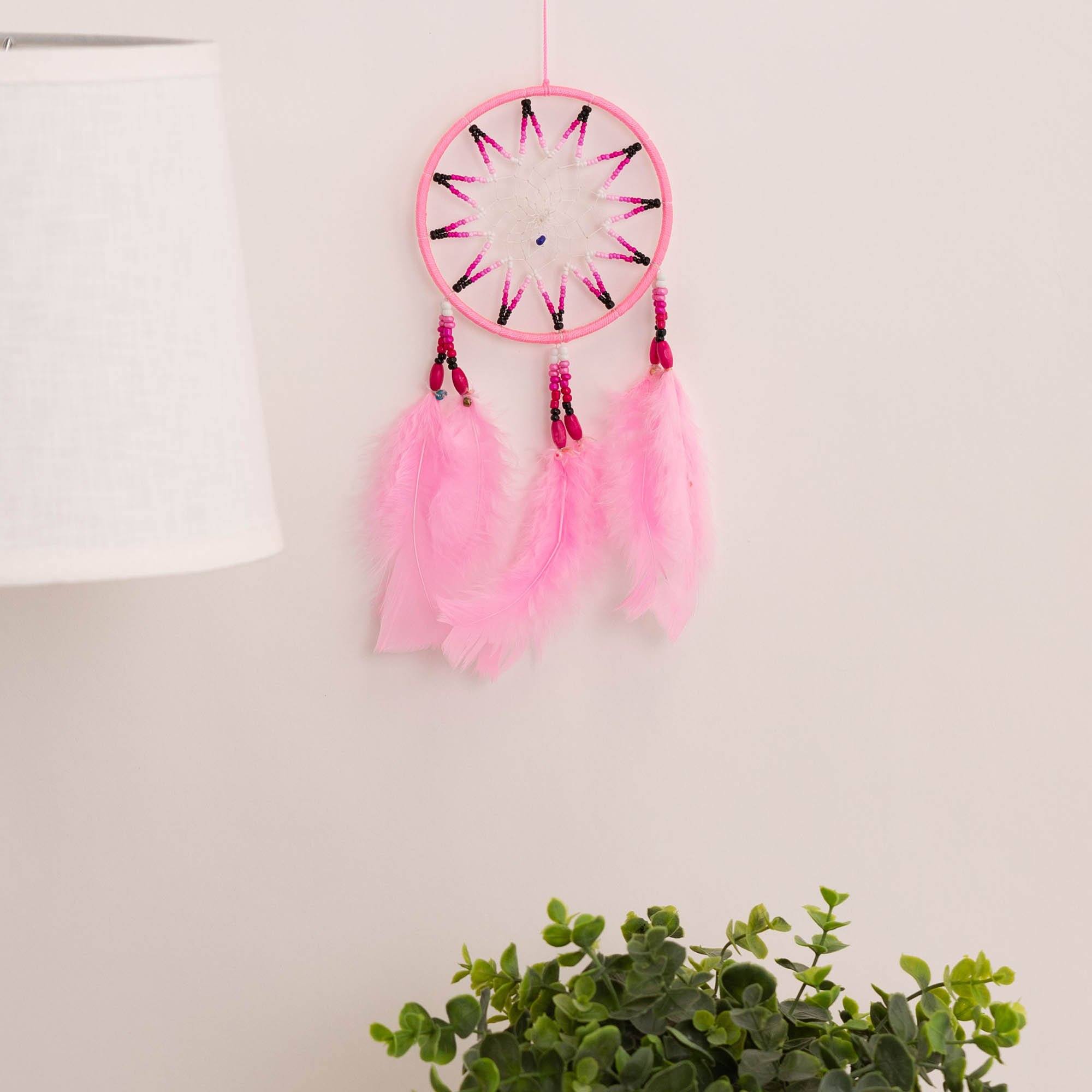 Premium Handcrafted Dreamcatcher with Feathers & Beads