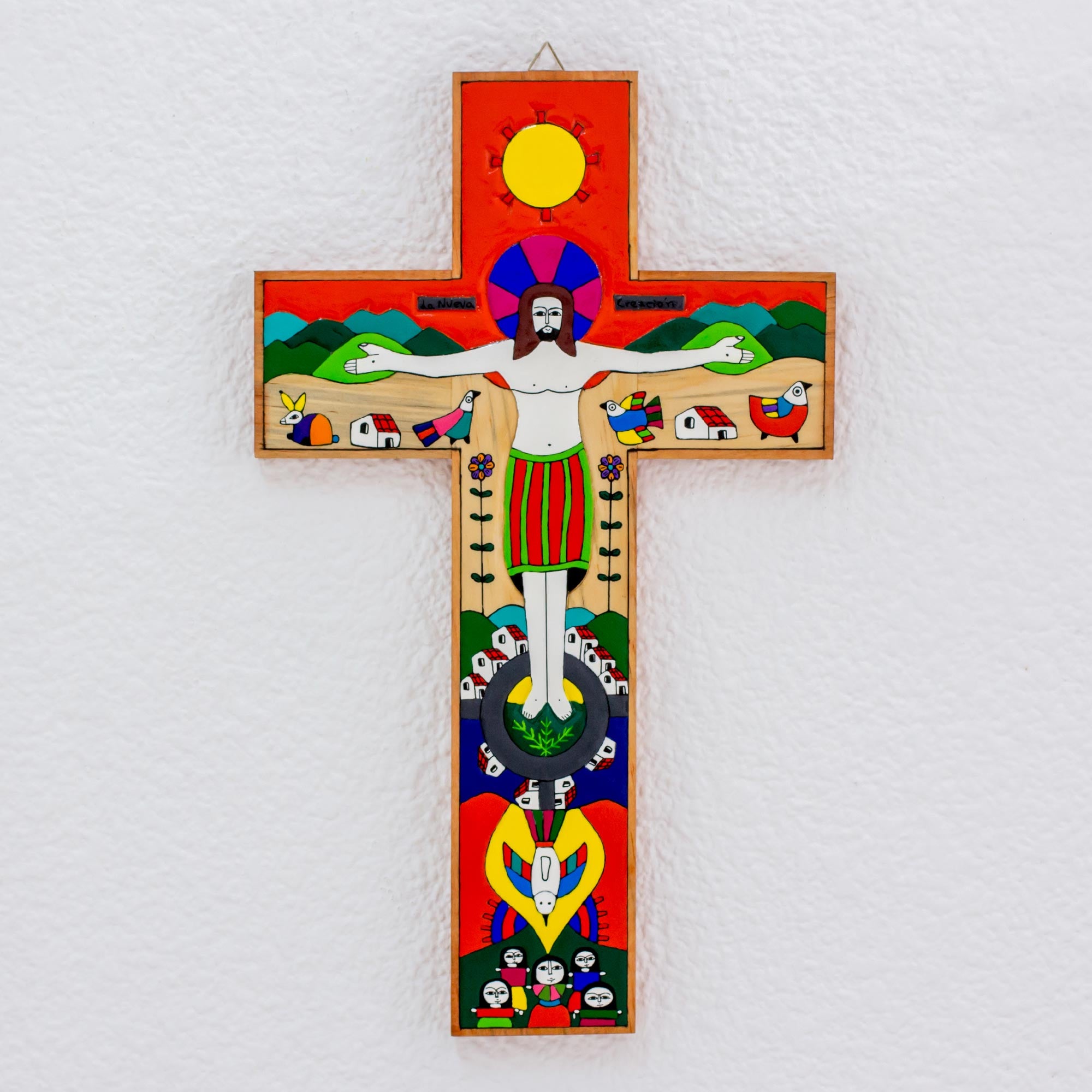 Premium Handcrafted Wooden Cross - The New Creation