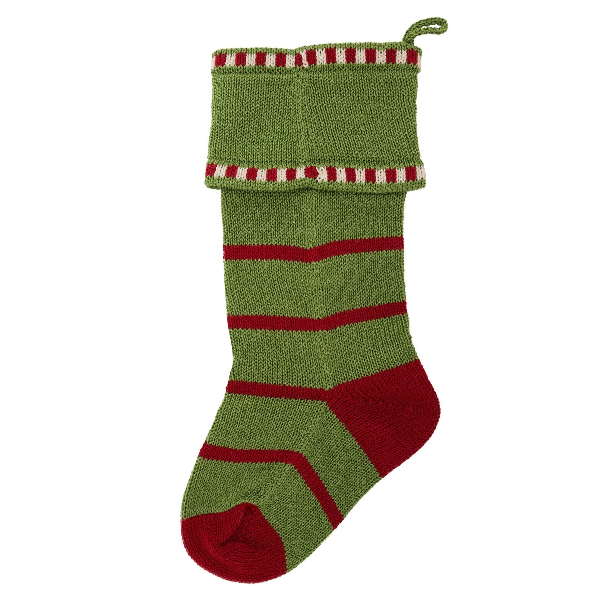 Premium Hand-Knit Cat Christmas Stocking - Armenian Artisan Craft