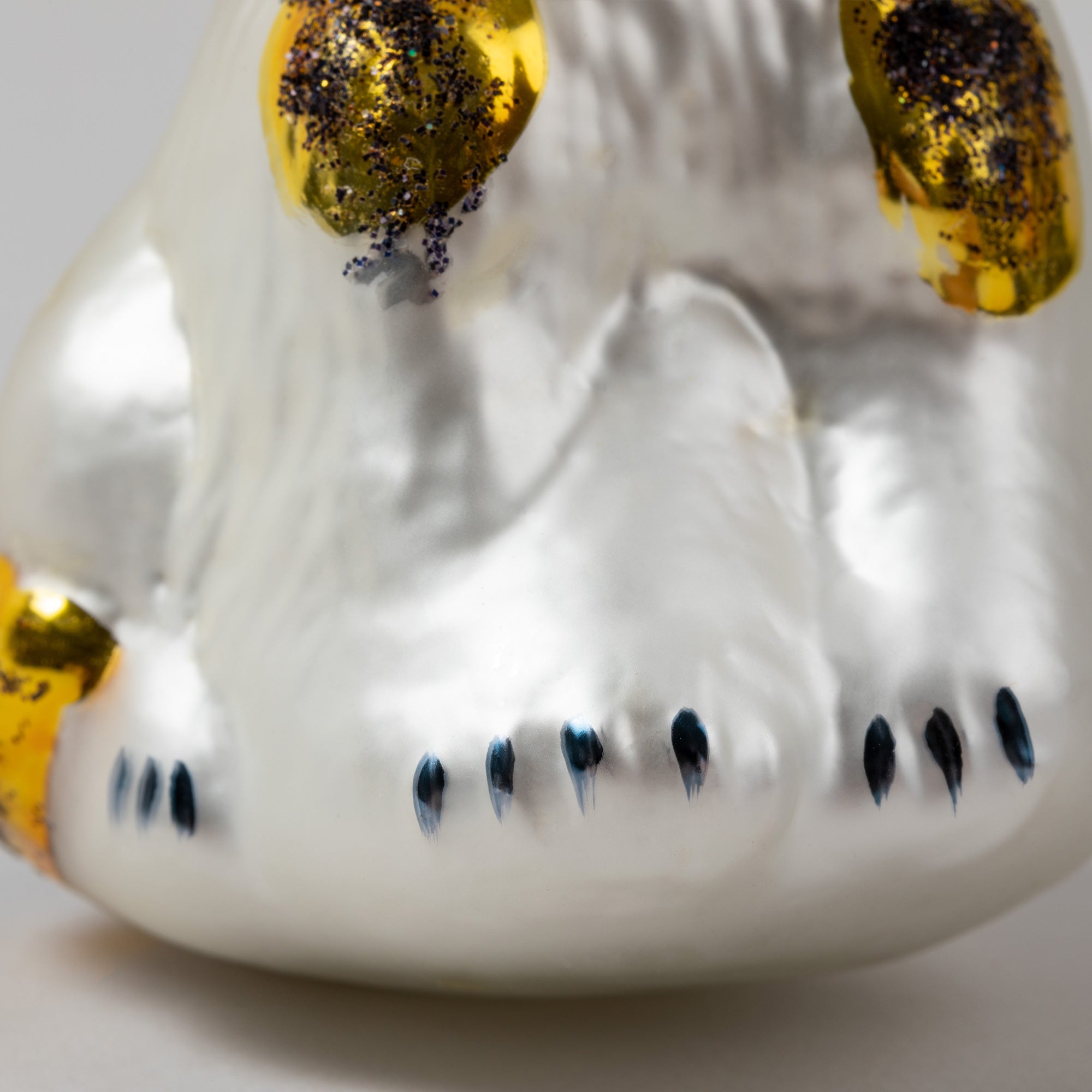 Premium Ukrainian Handmade Glass Dog Ornament