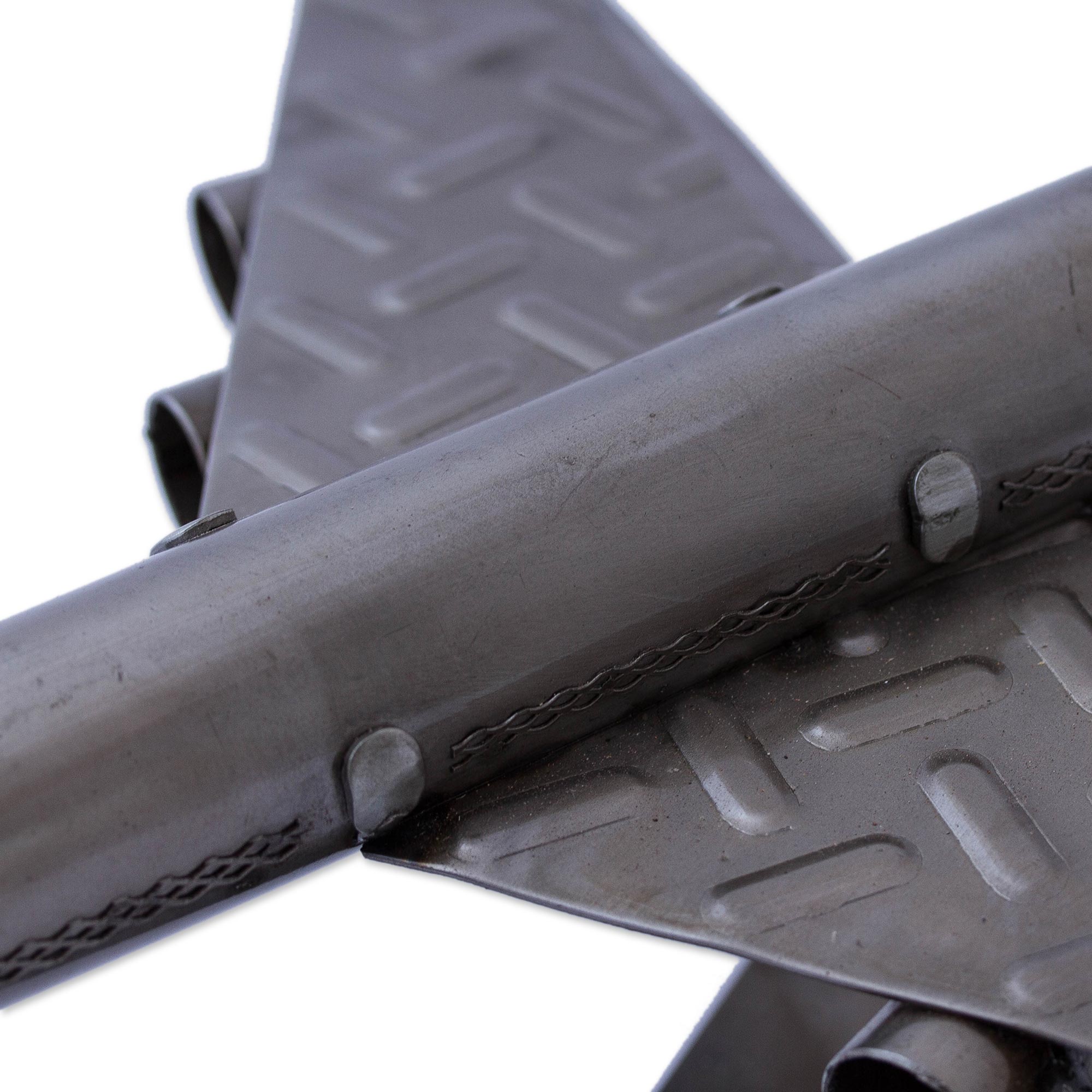 Premium Recycled Metal Airplane Sculpture - Handcrafted Aviation Art from Mexico