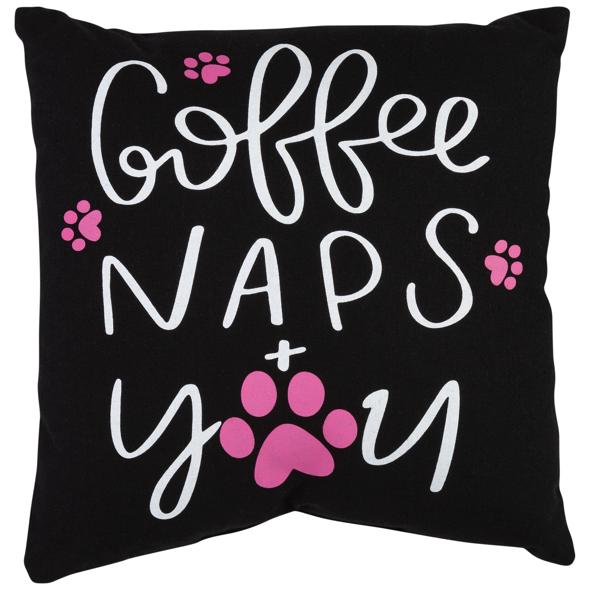 Ultimate Coffee Naps & You Paw Accent Pillow - Premium Comfort for Pet Lovers
