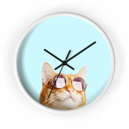 Ultimate Cat Lover's Wall Clock - Premium Wooden Design