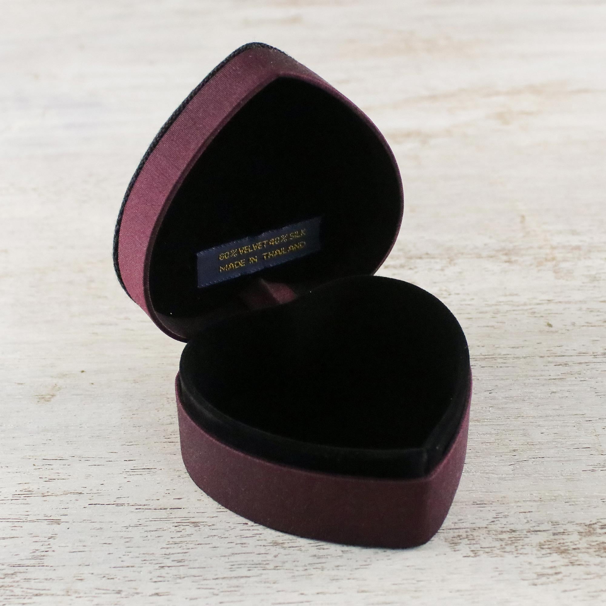Premium Heart of Thailand Jewelry Box Set - Handcrafted Thai Silk & Cotton Design