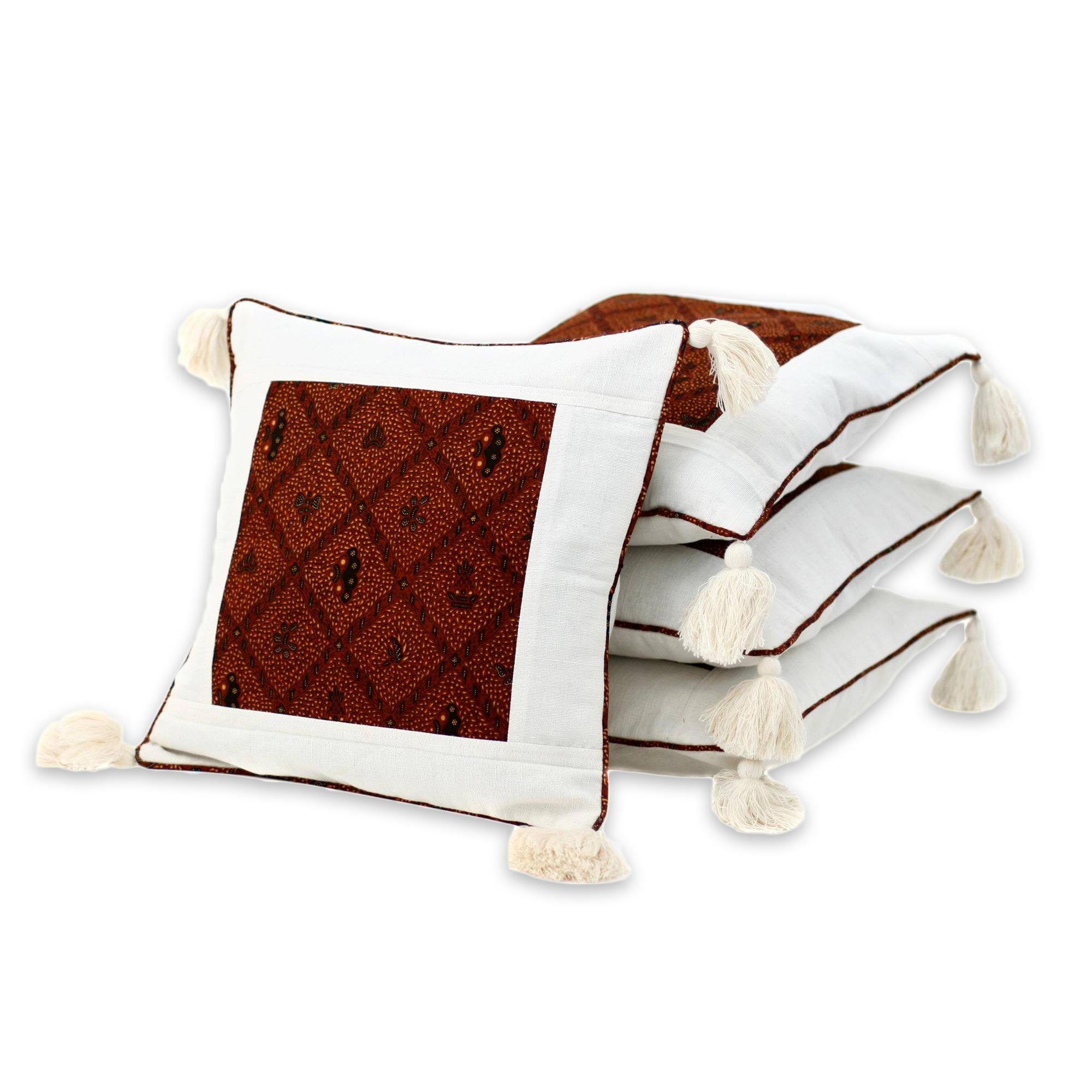 Premium Butterfly Cotton Cushion Covers (Set of 4) - Ultimate Home Upgrade