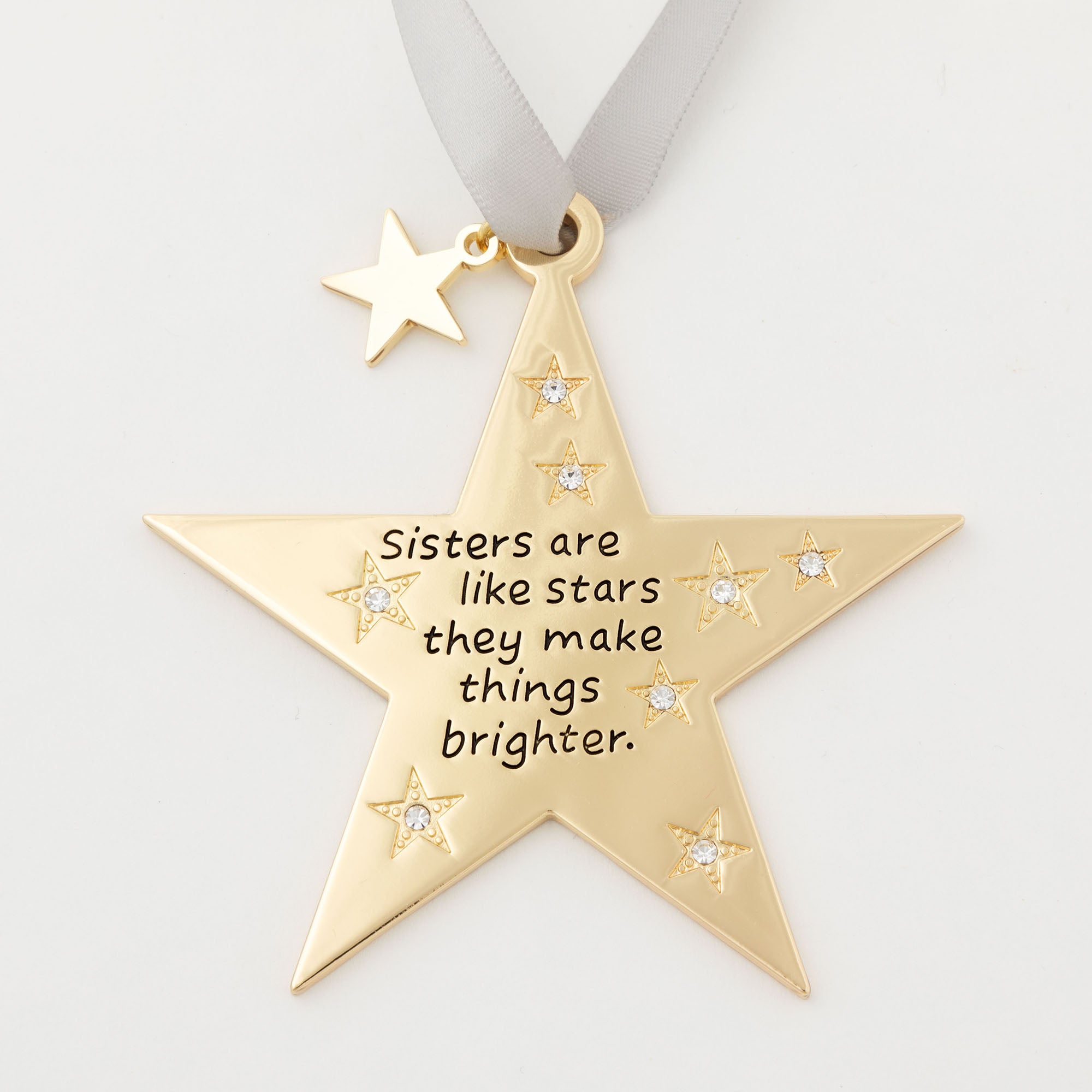 Premium Sisters & Mothers Keepsake Ornament - Timeless Shine