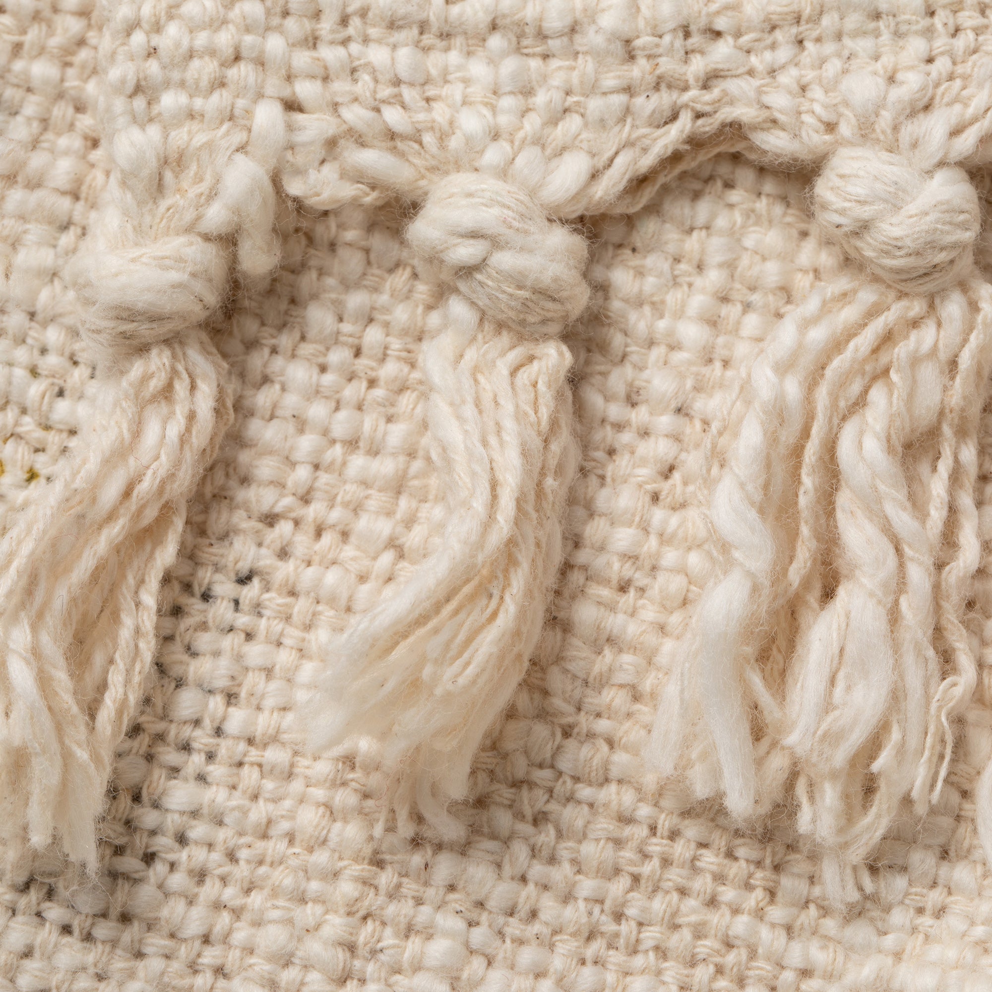 Premium Woven Floral Cotton Throw Blanket