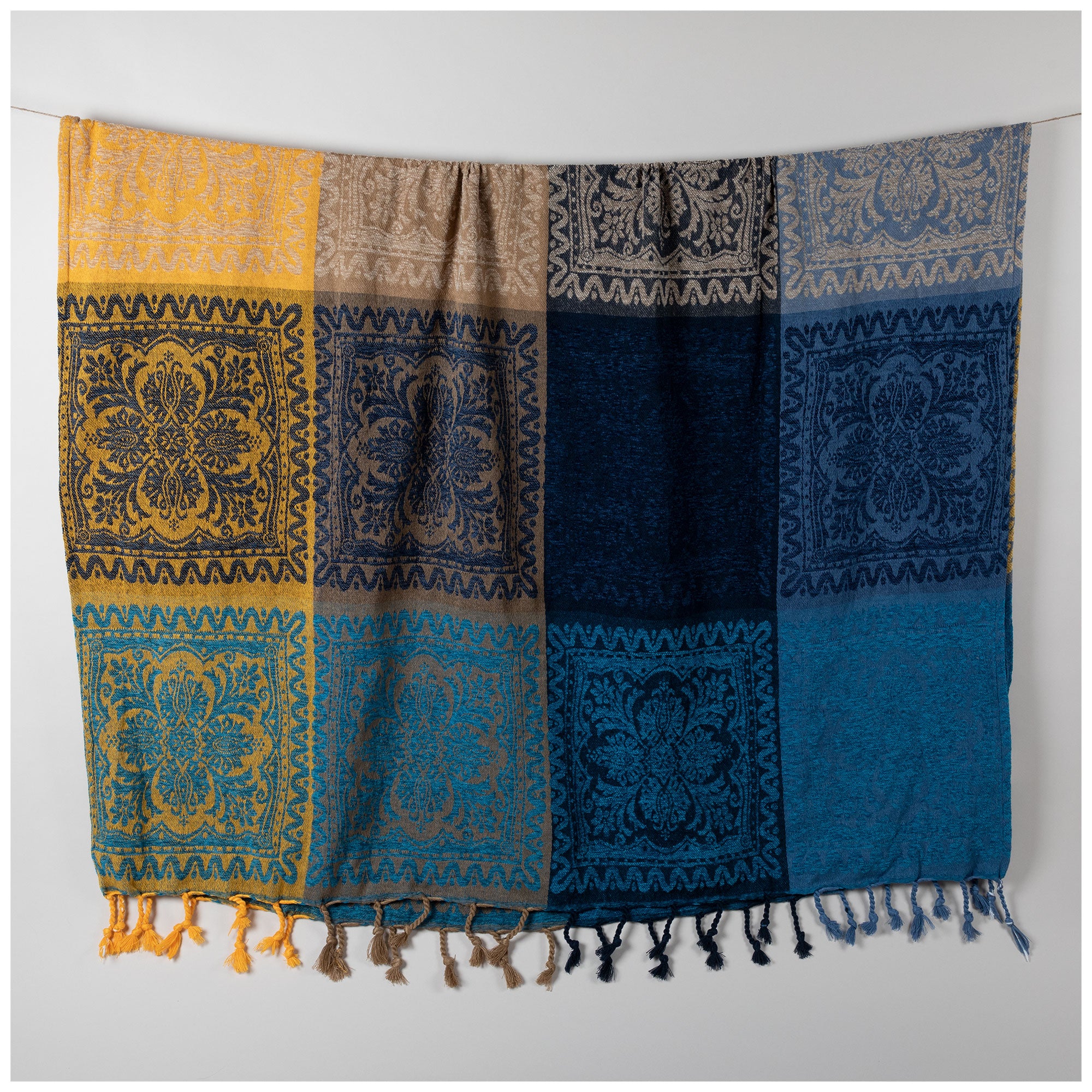 Premium Oversized Chenille Throw Blanket - Ultimate Comfort & Style