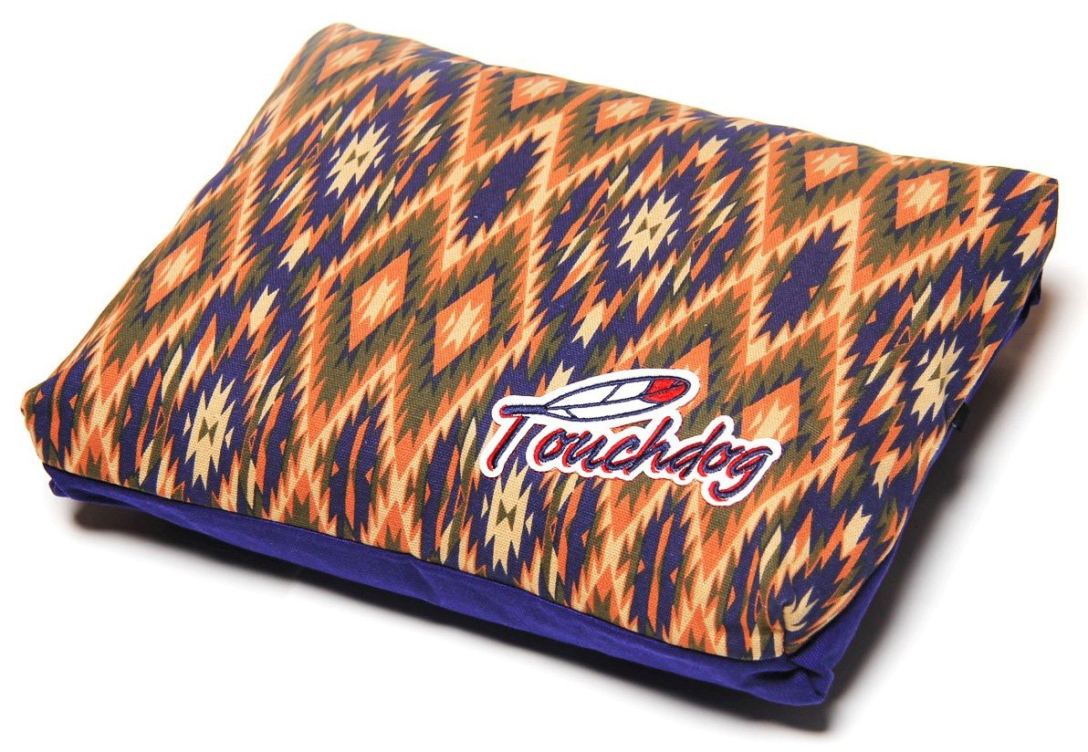 Touchdog® Ultimate Vintage Diamond Dog Bed - Retro Luxury for Your Pet