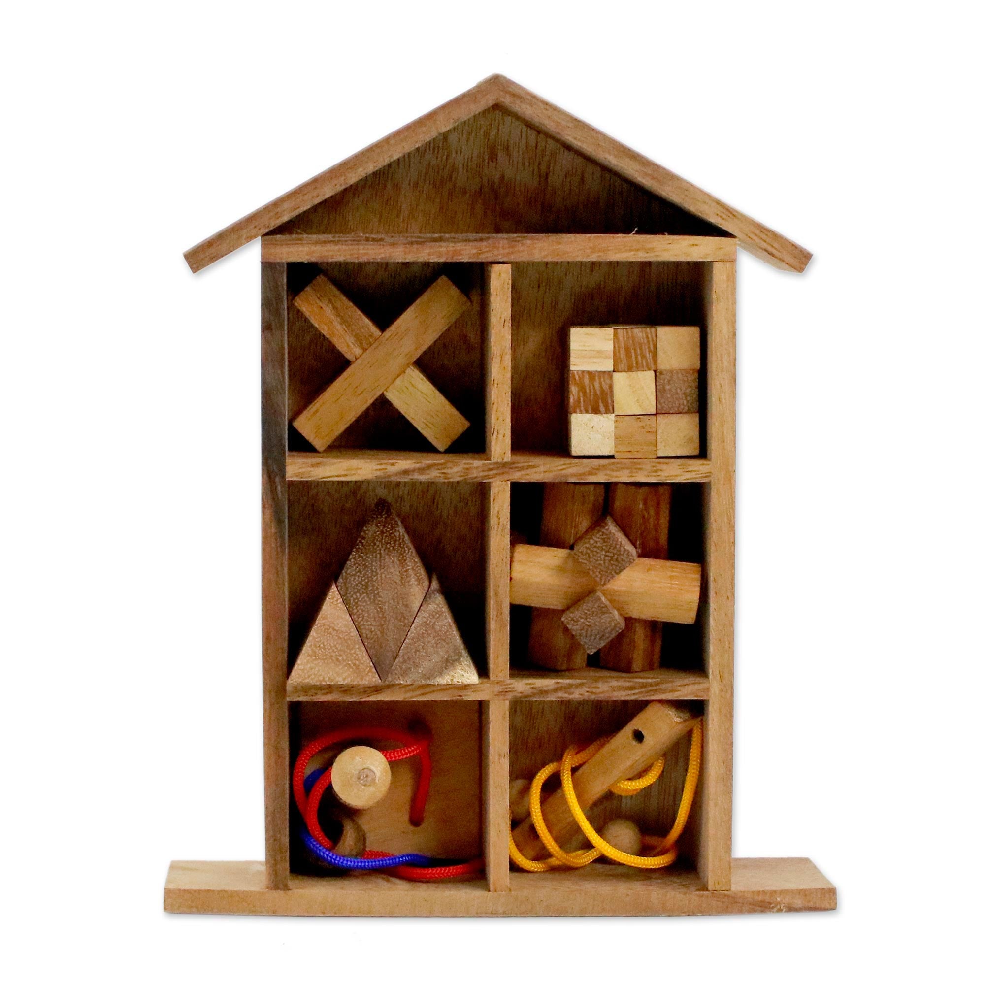 Ultimate Thai Raintree Wood Puzzle Set – Premium Handcrafted Home Entertainment