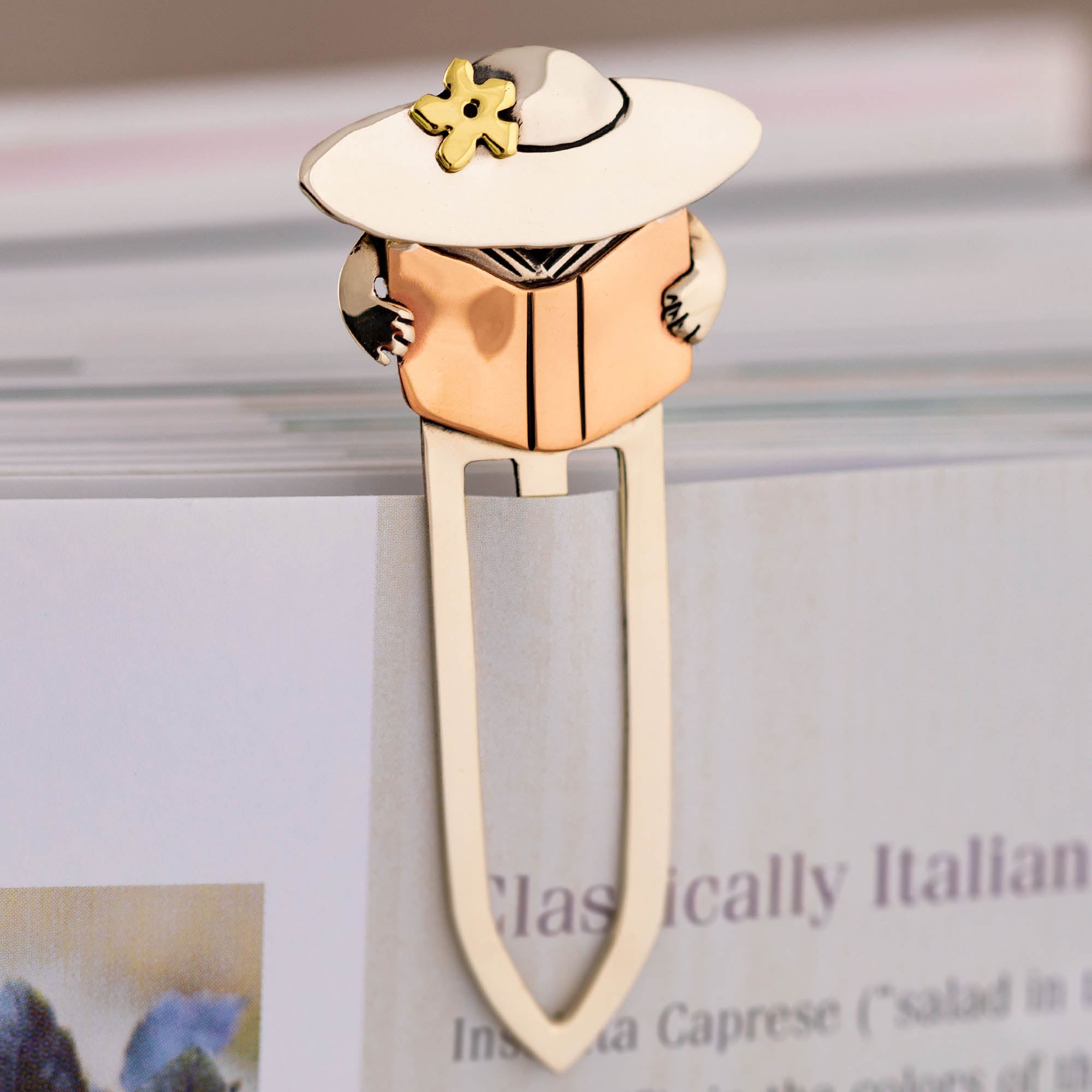 Premium Animal Lover Mixed Metal Bookmark - Ultimate Reading Companion