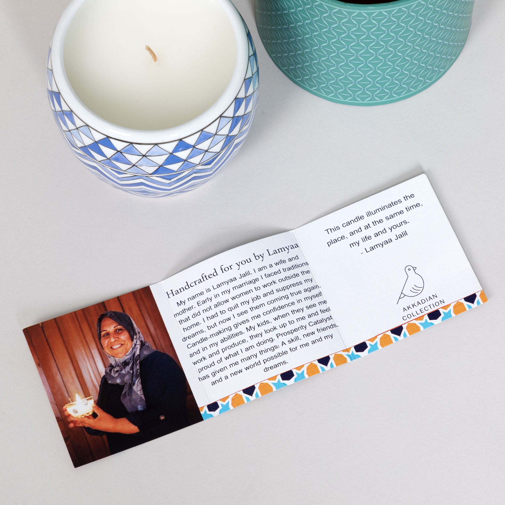 Premium Hand-Poured Ceramic Artisan Candle