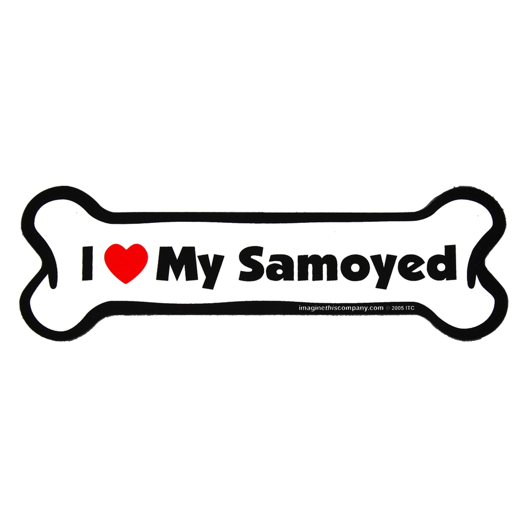 Ultimate I Love My Dog Car Magnet: Breeds L - Z | Premium Vinyl Design