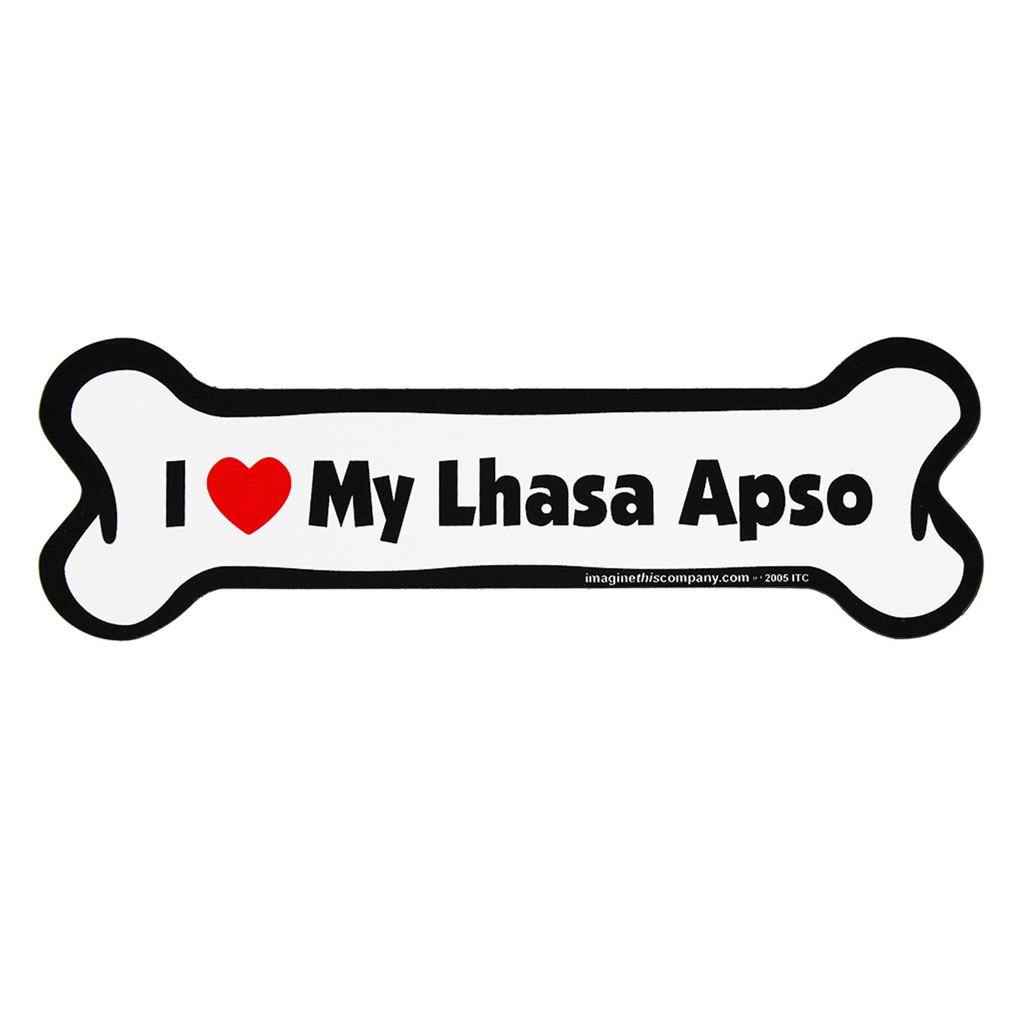 Ultimate I Love My Dog Car Magnet: Breeds L - Z | Premium Vinyl Design