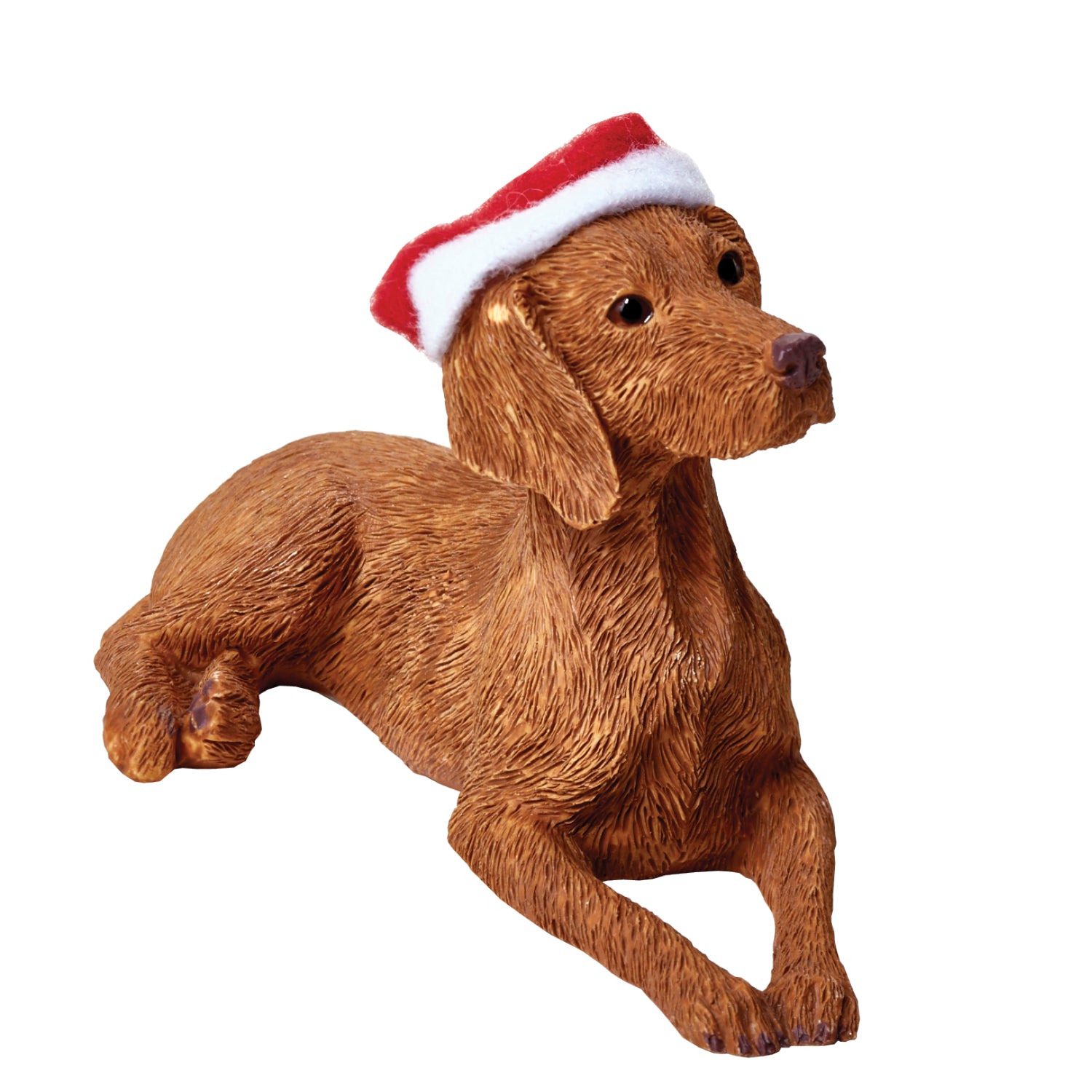 Premium Vizsla Christmas Tree Ornament - Handcrafted Realism