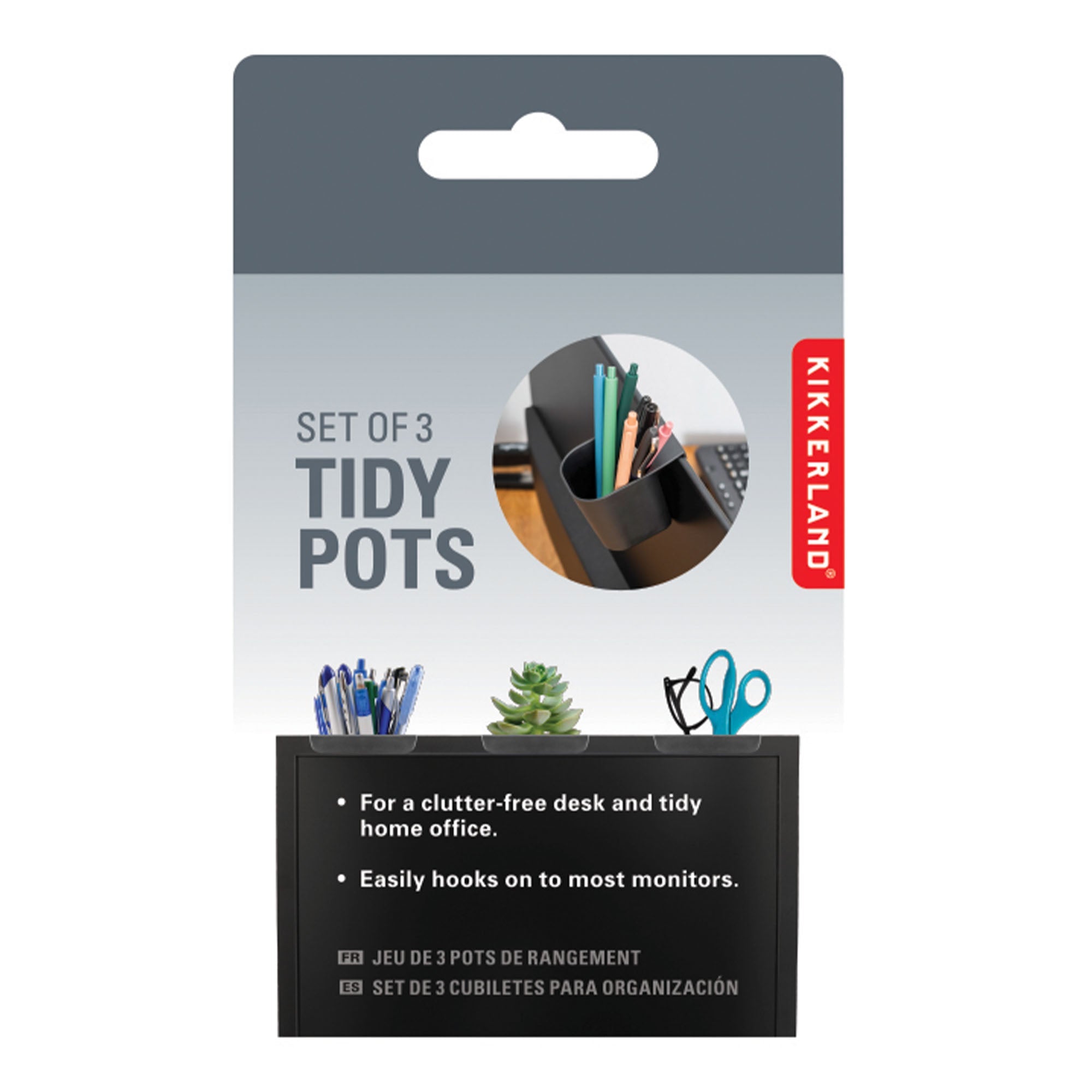 Ultimate Hanging Organizer Pots - Premium Set of 3