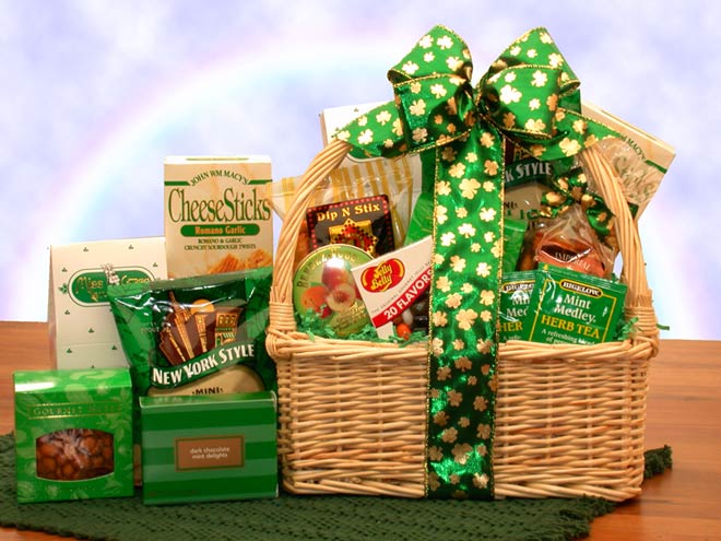 Ultimate St. Patrick's Day Gourmet Snack Basket