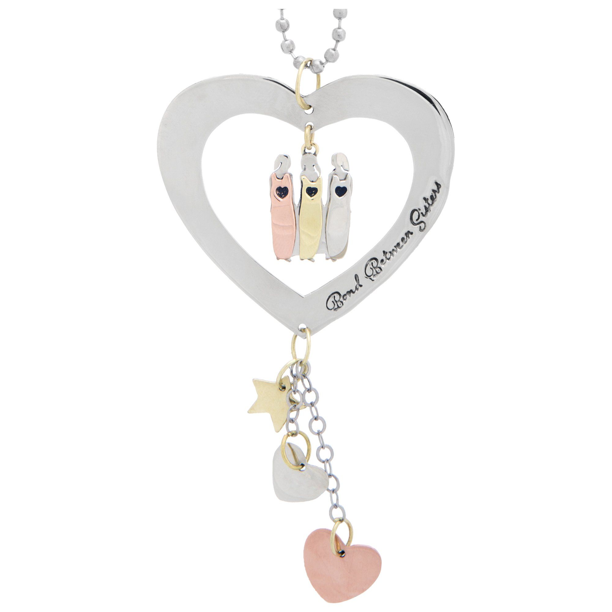 Premium Sisterhood Car Charm - Symbol of Unbreakable Bond