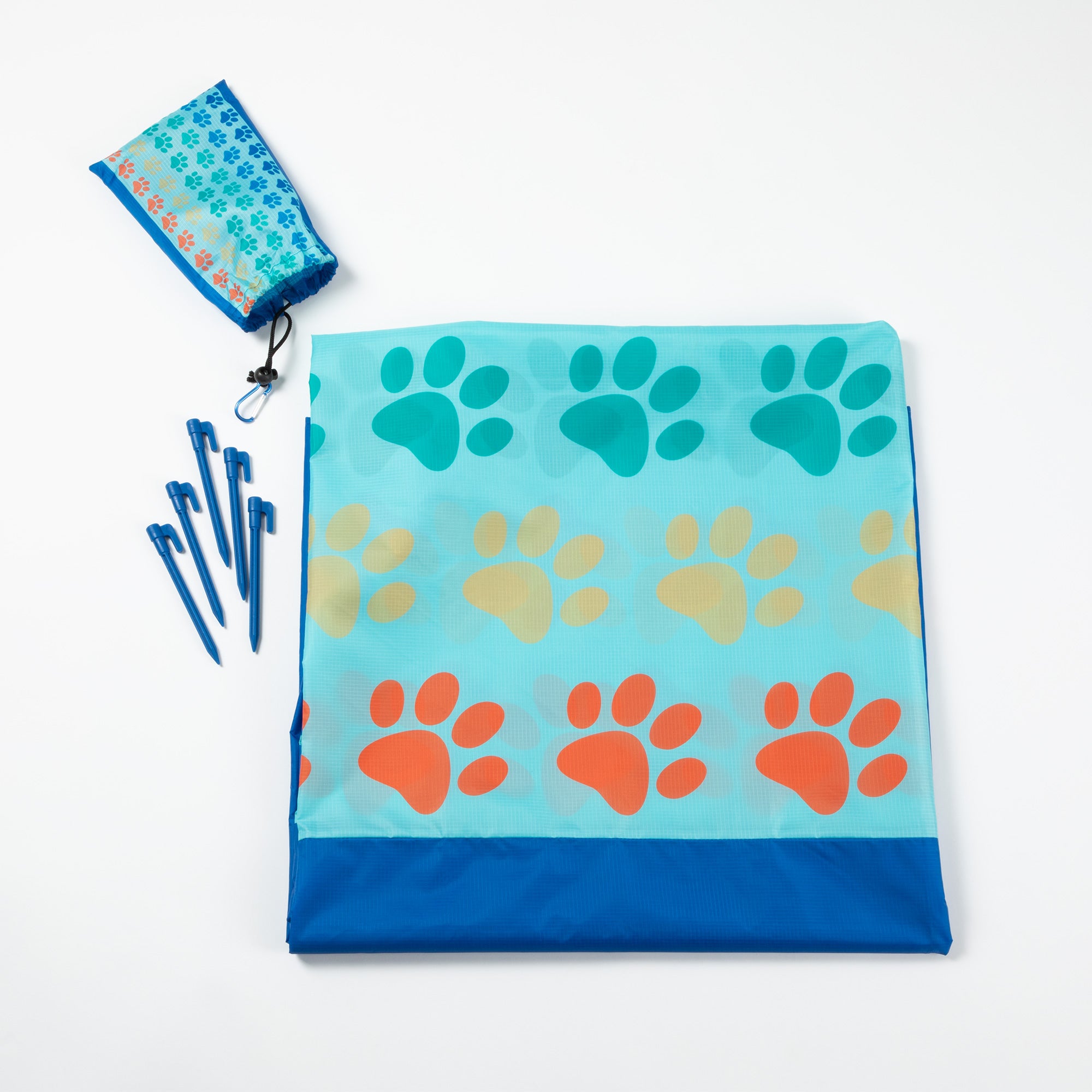 Ultimate Extra Large Sand-proof Beach Mat with Carrying Pouch & Stakes - Premium Outdoor Comfort