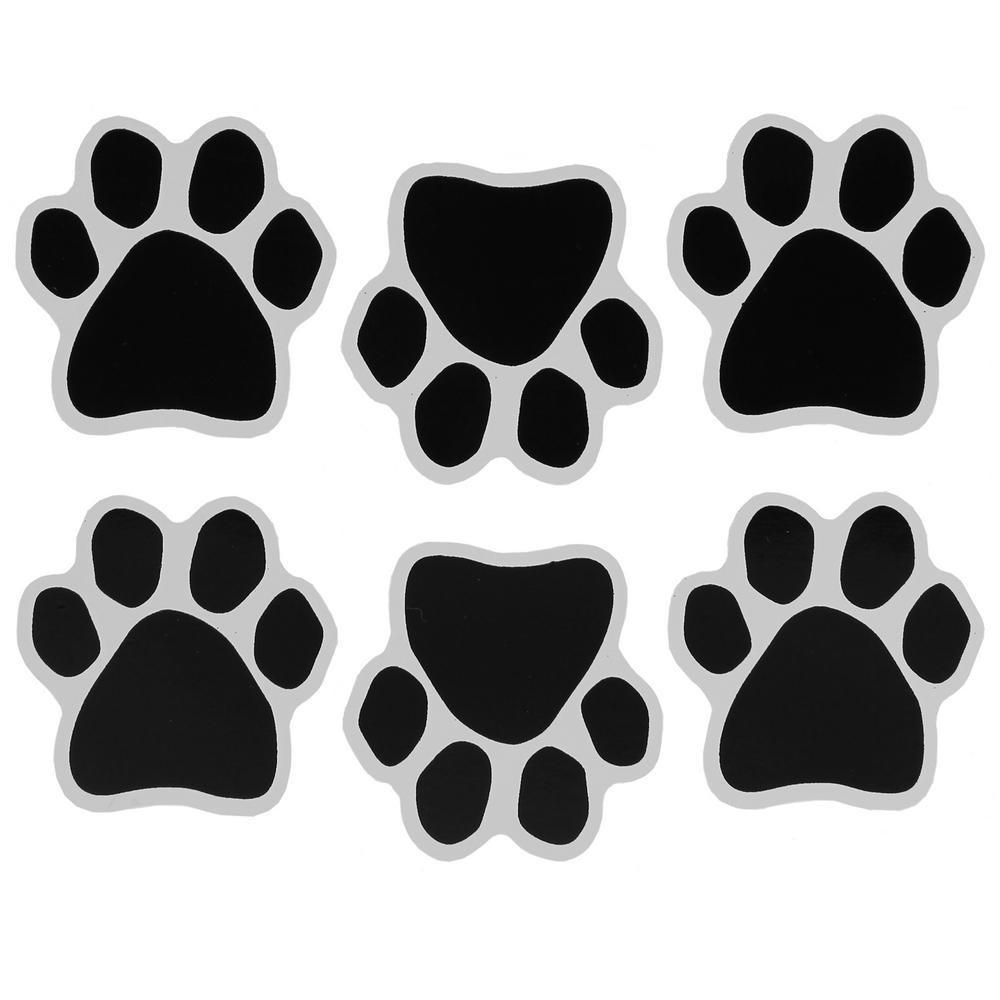 Premium Paw Print Mini Car Magnets Set - Ultimate Animal Lover's Kit