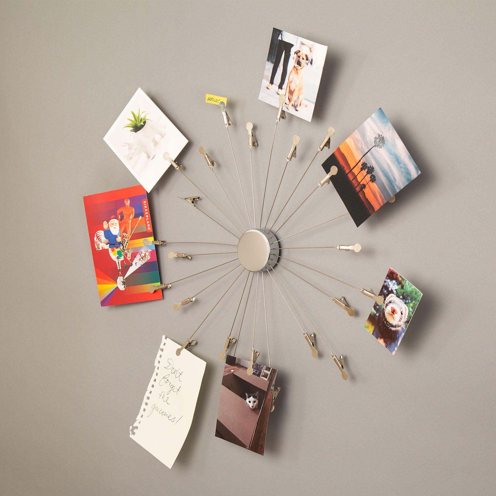 Ultimate Sunburst Photo & Memo Organizer